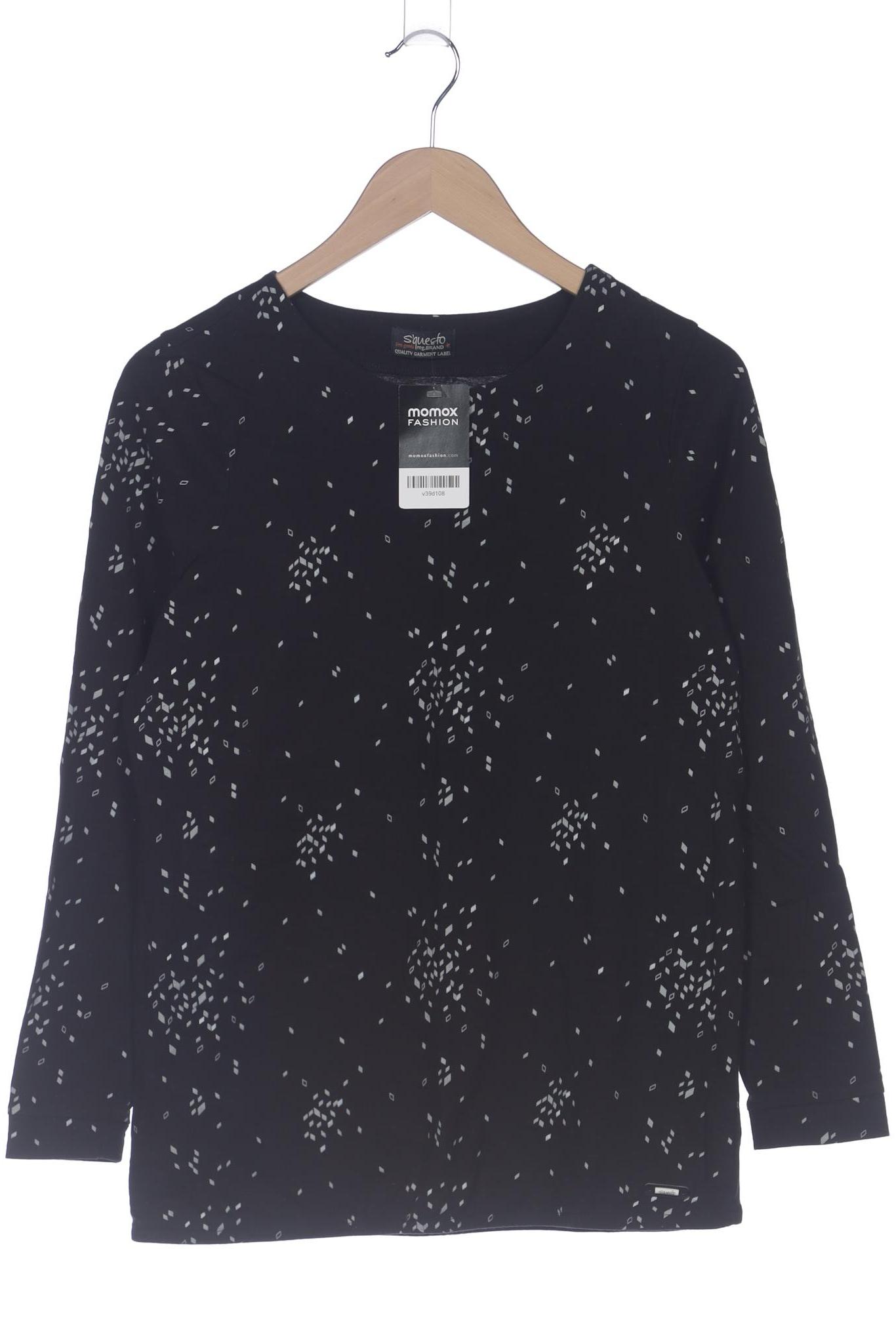 

s questo Damen Langarmshirt, schwarz, Gr. 38