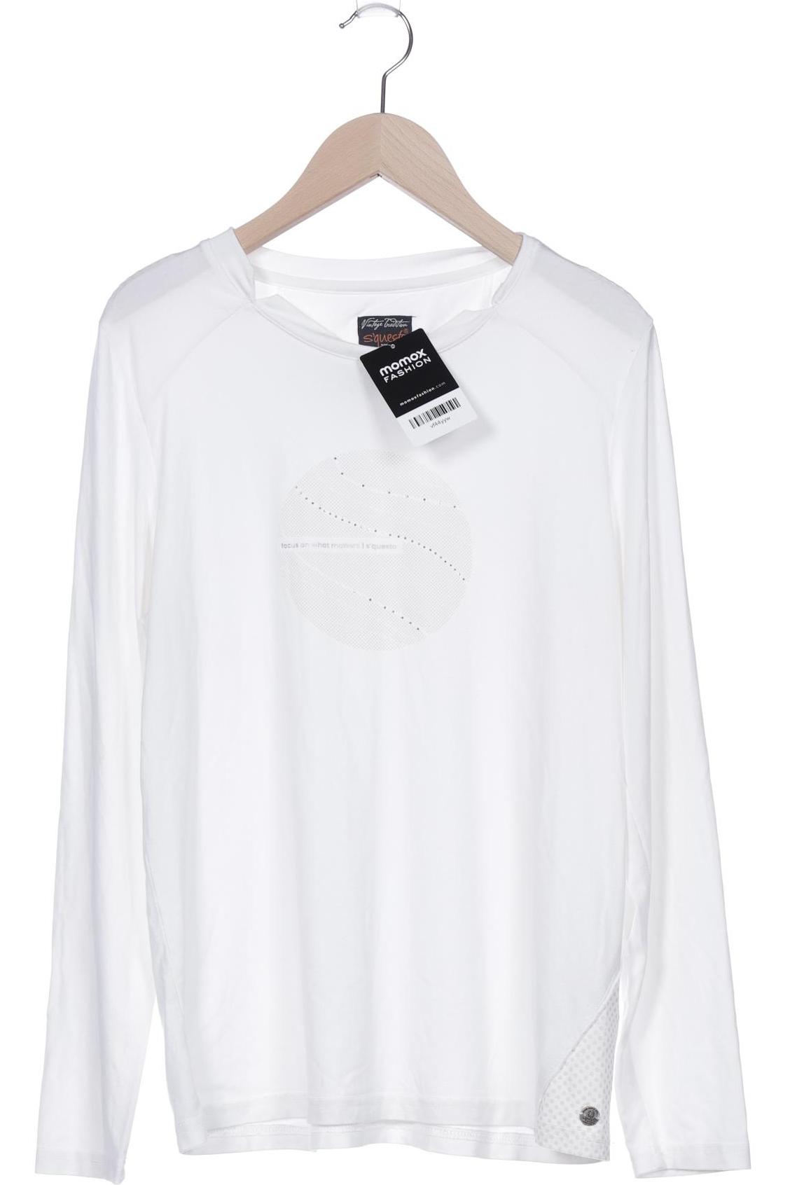

s questo Damen Langarmshirt, weiß, Gr. 38