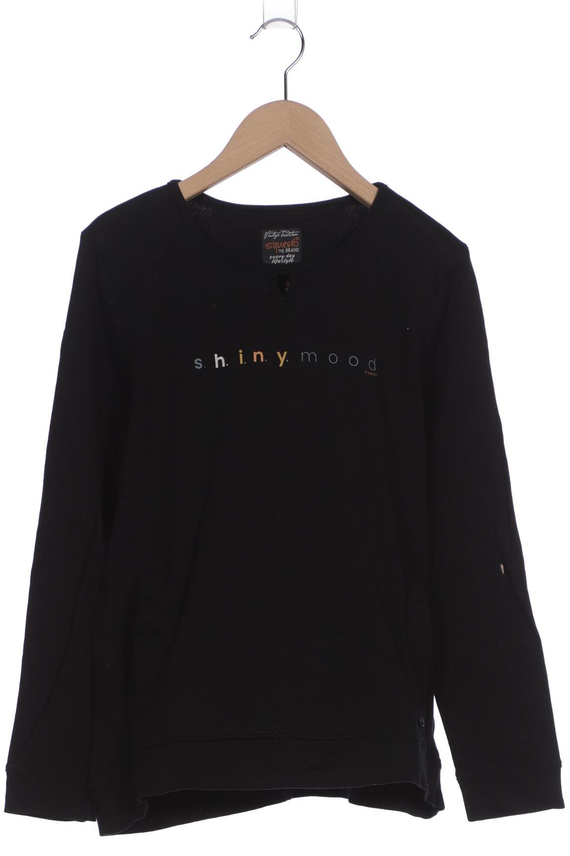 

s questo Damen Langarmshirt, schwarz, Gr. 38