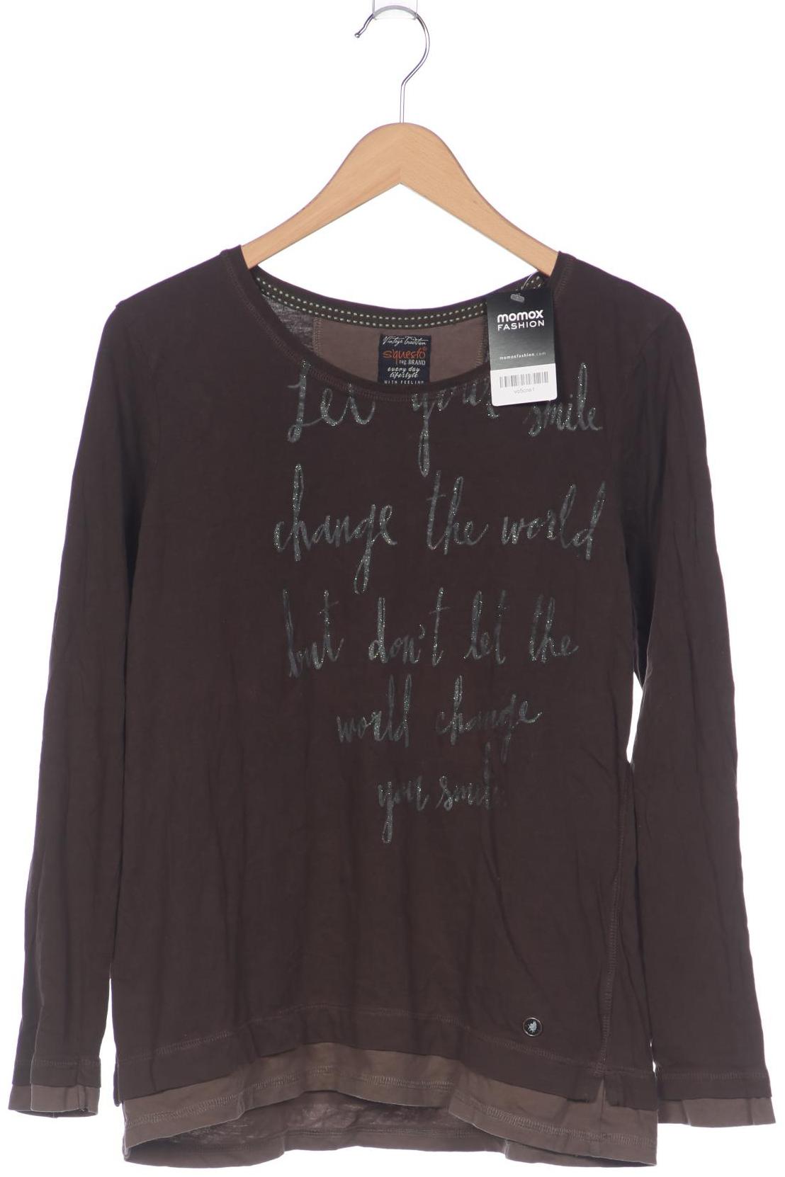 

s questo Damen Langarmshirt, grau, Gr. 42