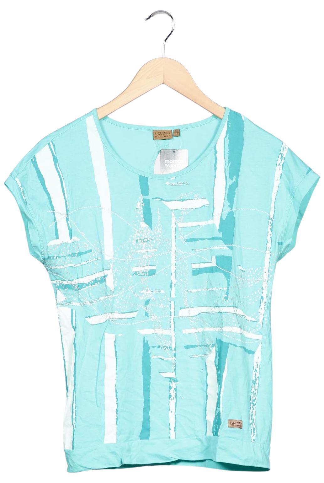 

s questo Damen T-Shirt, türkis, Gr. 36