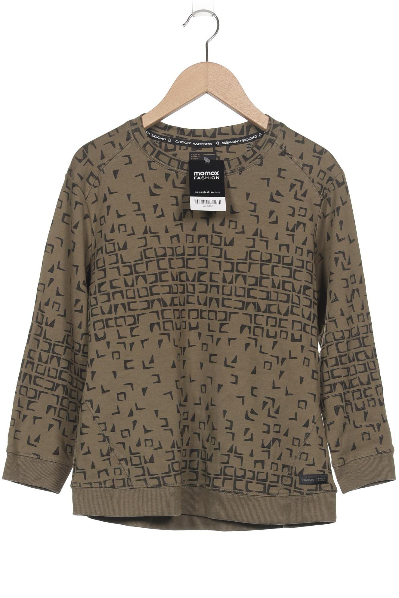 

s questo Damen Langarmshirt, grün, Gr. 36