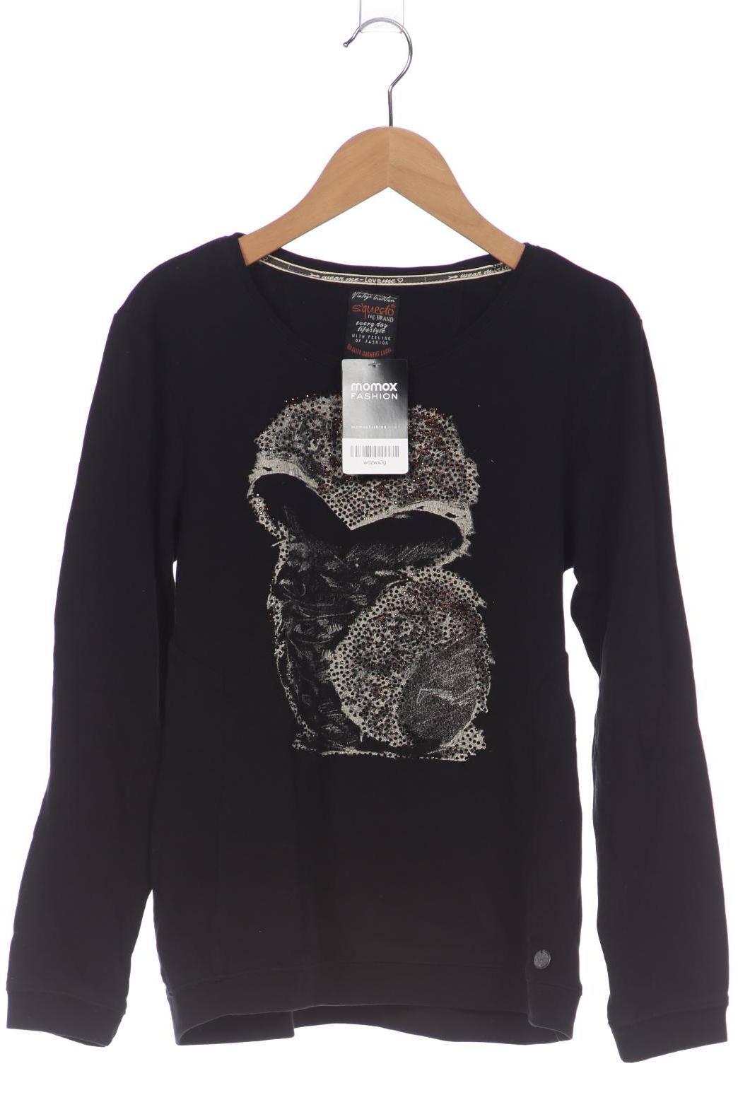 

s questo Damen Langarmshirt, schwarz, Gr. 36