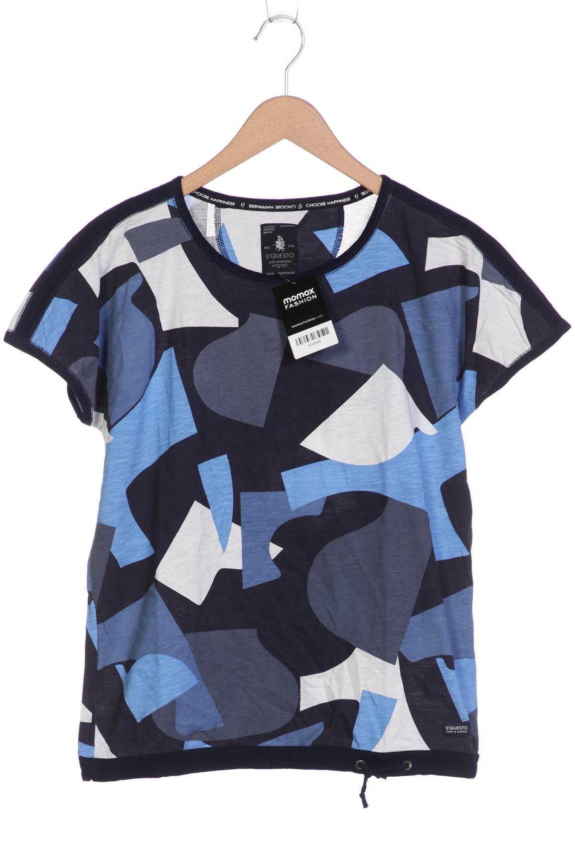 

s questo Damen T-Shirt, blau