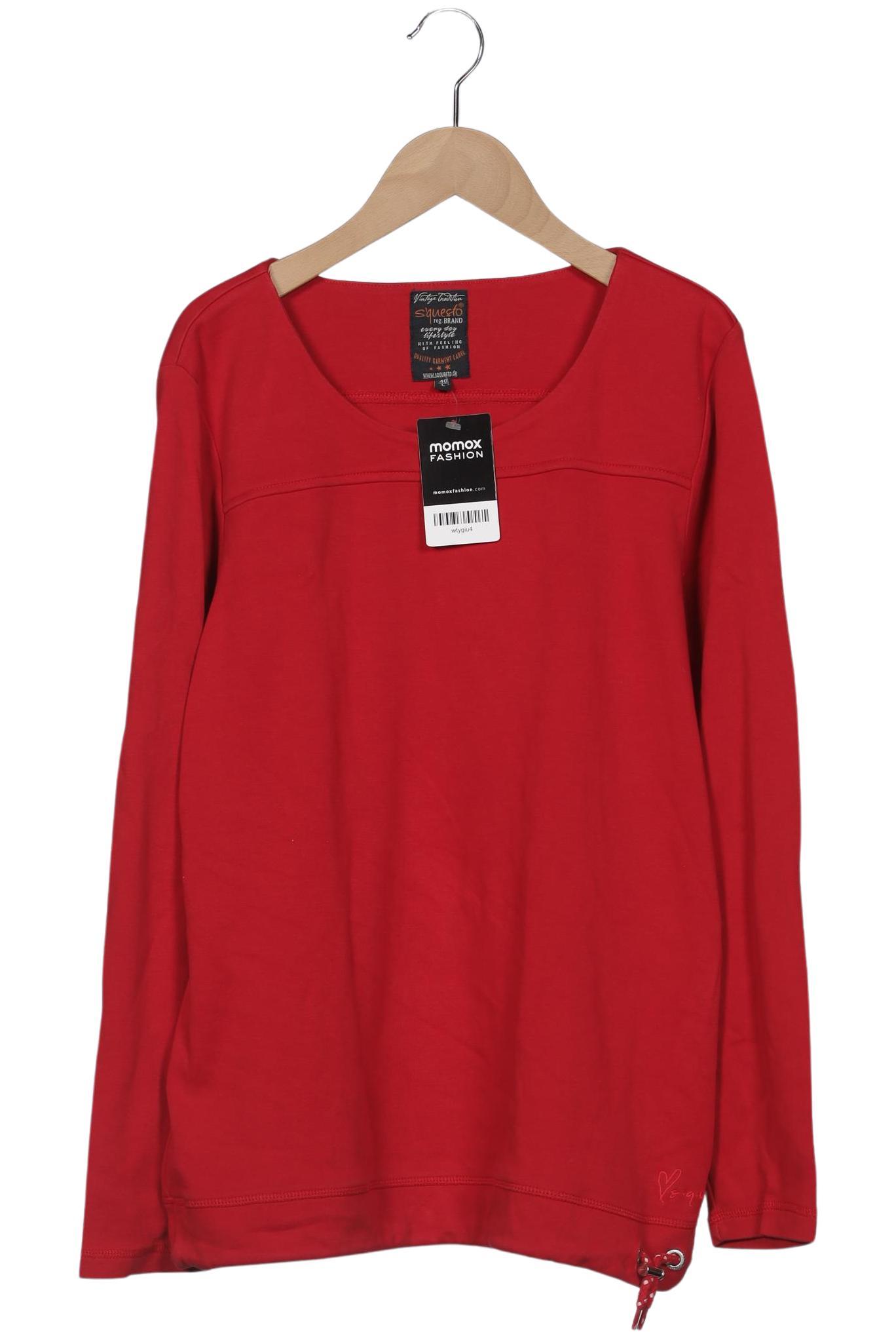 

s questo Damen Sweatshirt, rot, Gr. 40