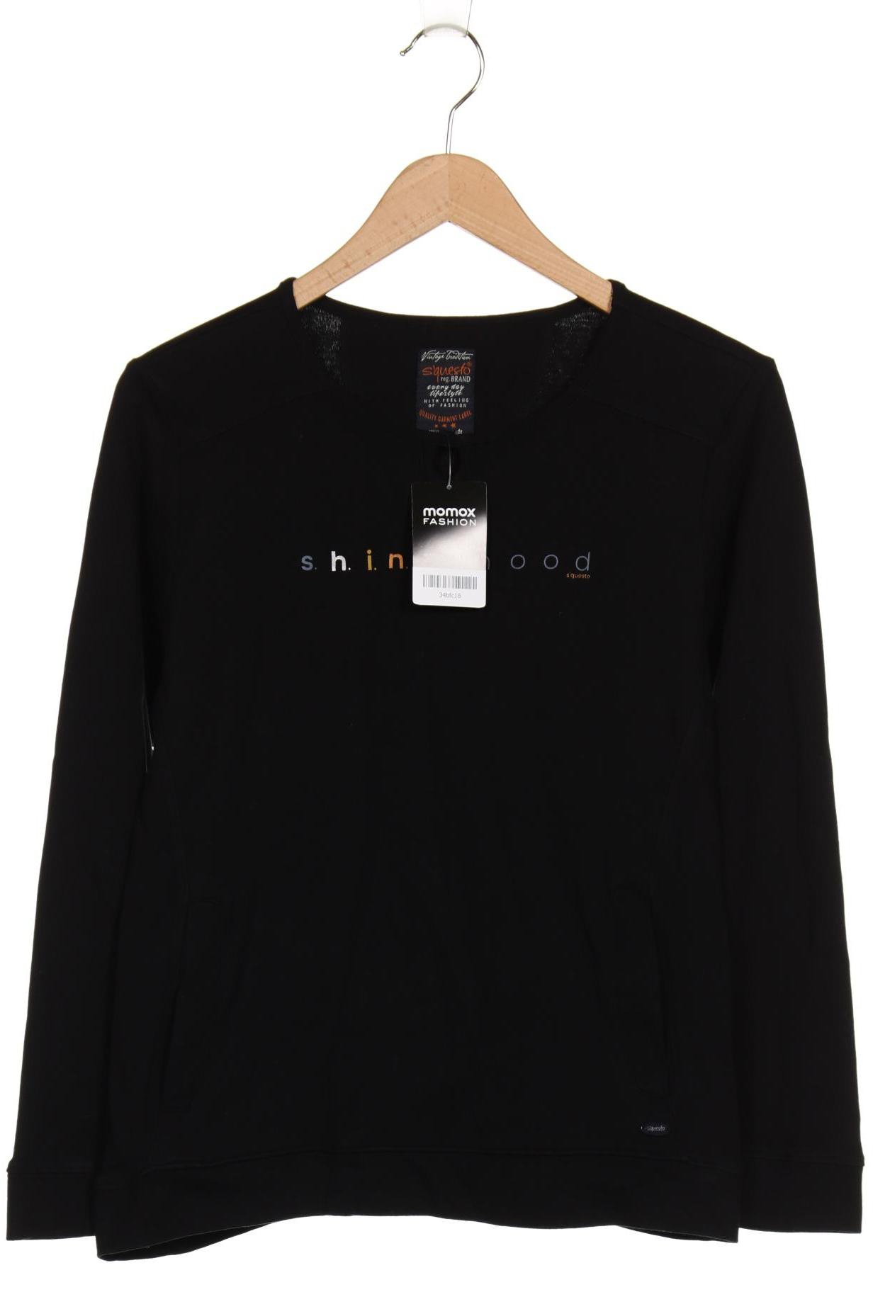 

s questo Damen Langarmshirt, schwarz, Gr. 38