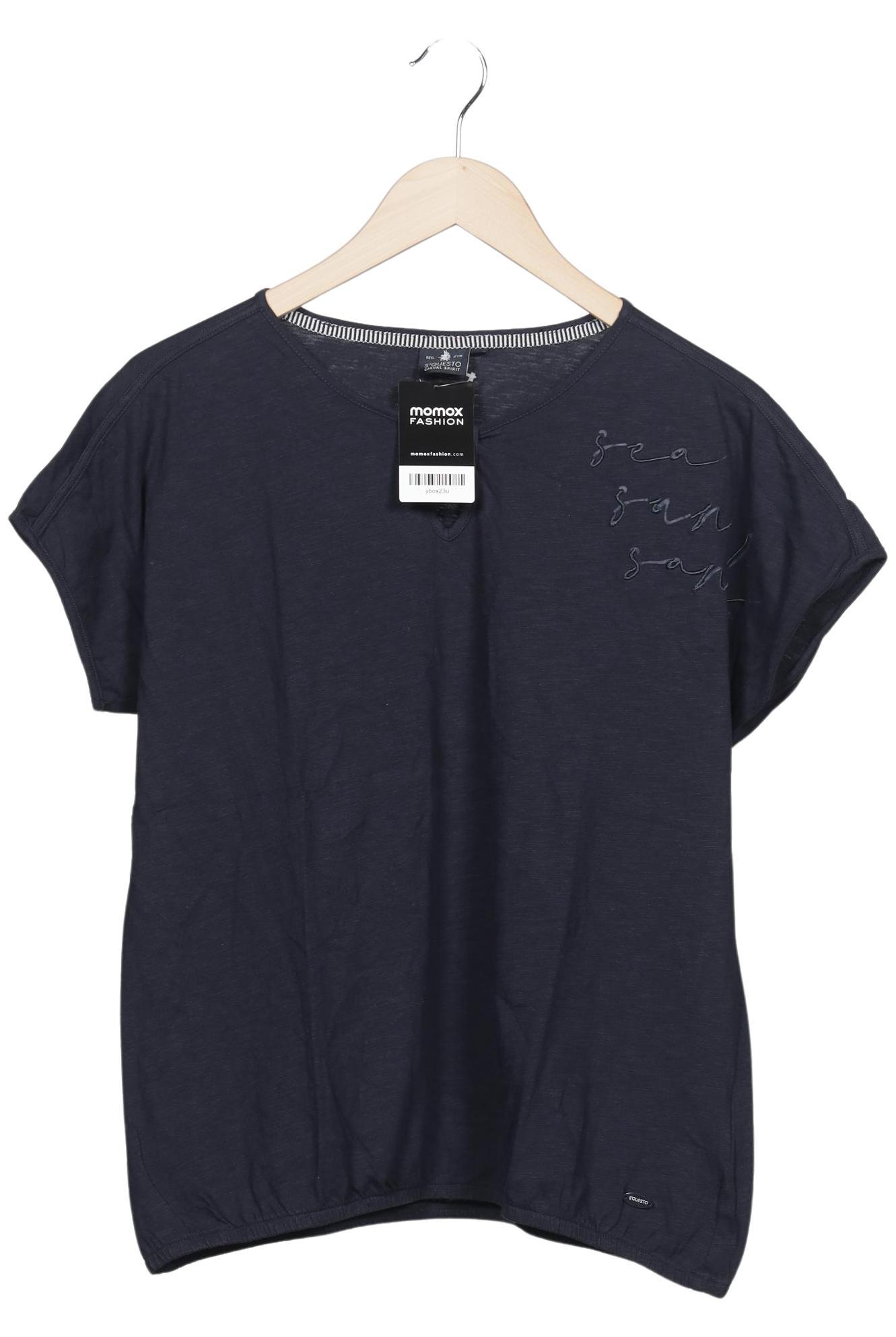 

s questo Damen T-Shirt, marineblau, Gr. 40