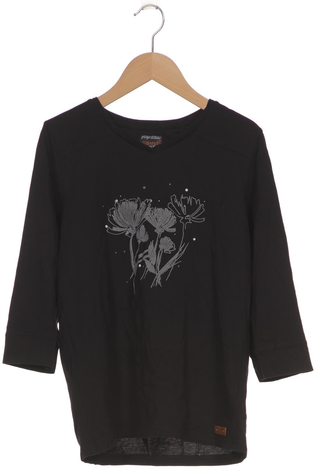 

s questo Damen Langarmshirt, schwarz, Gr. 38
