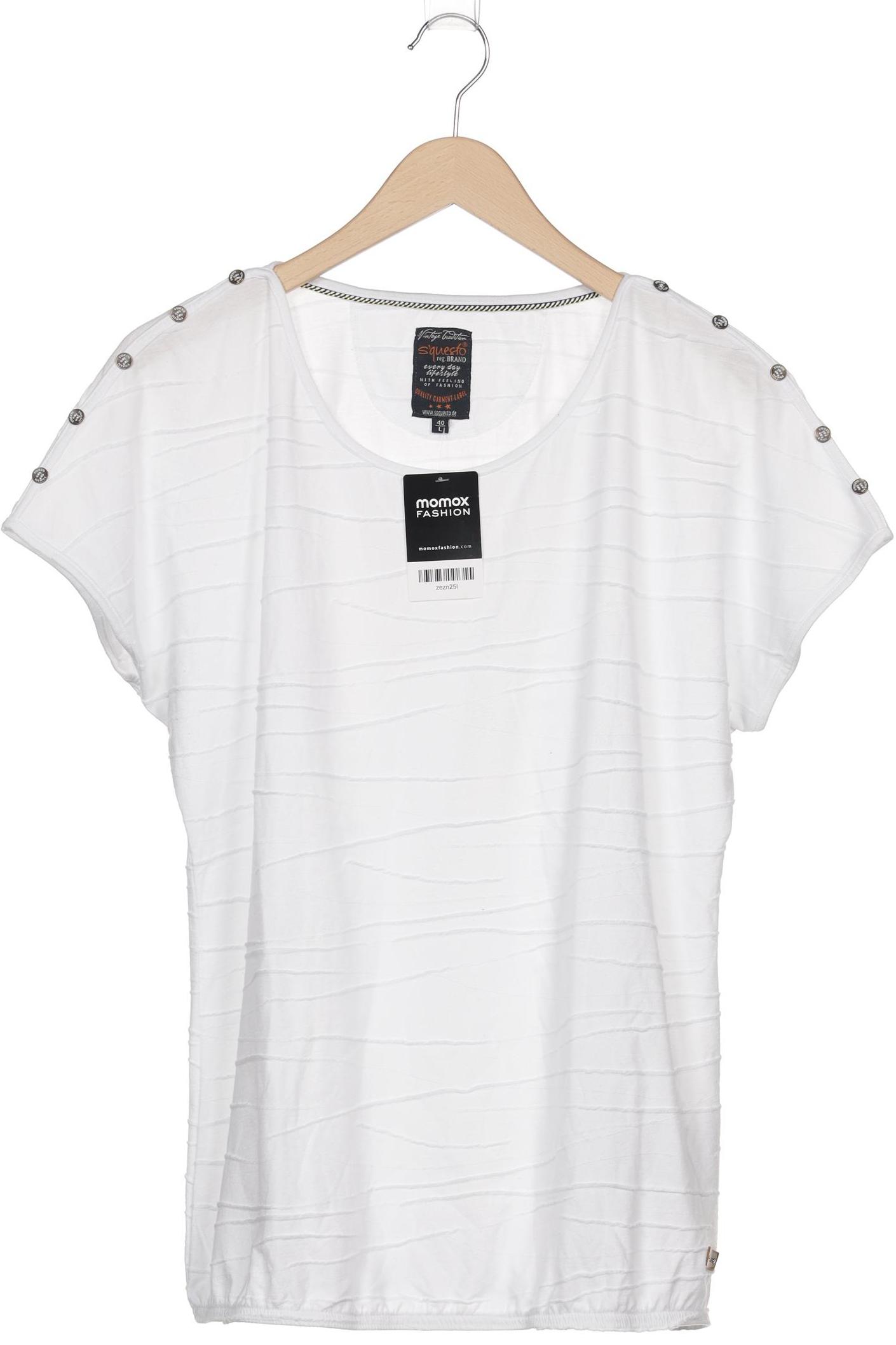 

s questo Damen T-Shirt, weiß, Gr. 40
