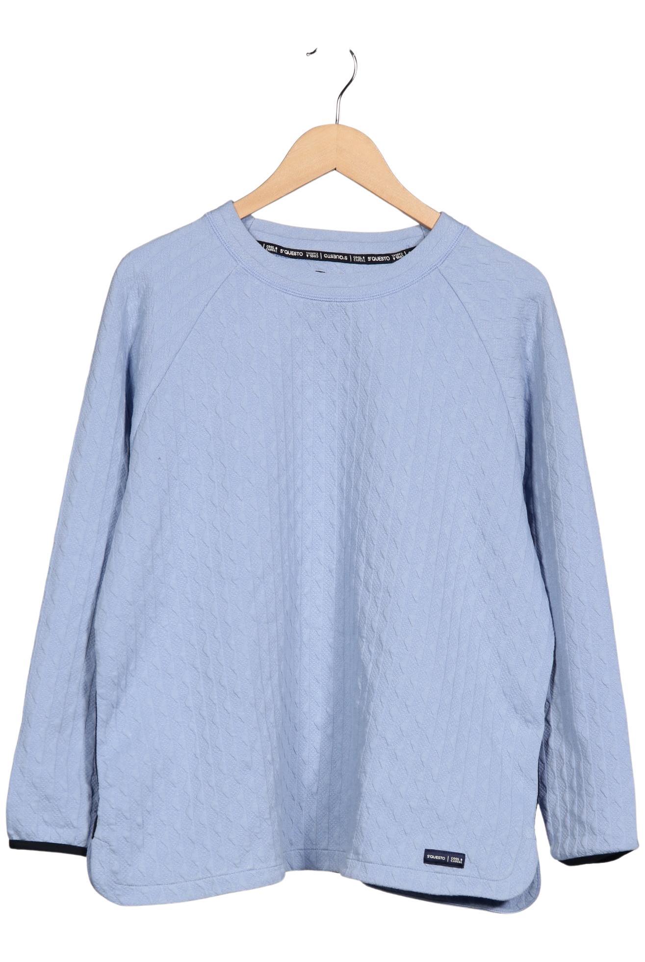 

s questo Damen Sweatshirt, hellblau, Gr. 42