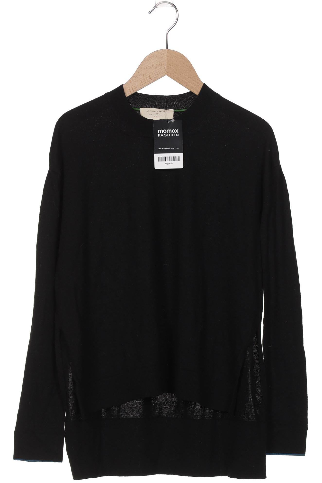 

Sezane Damen Pullover, schwarz, Gr. 42