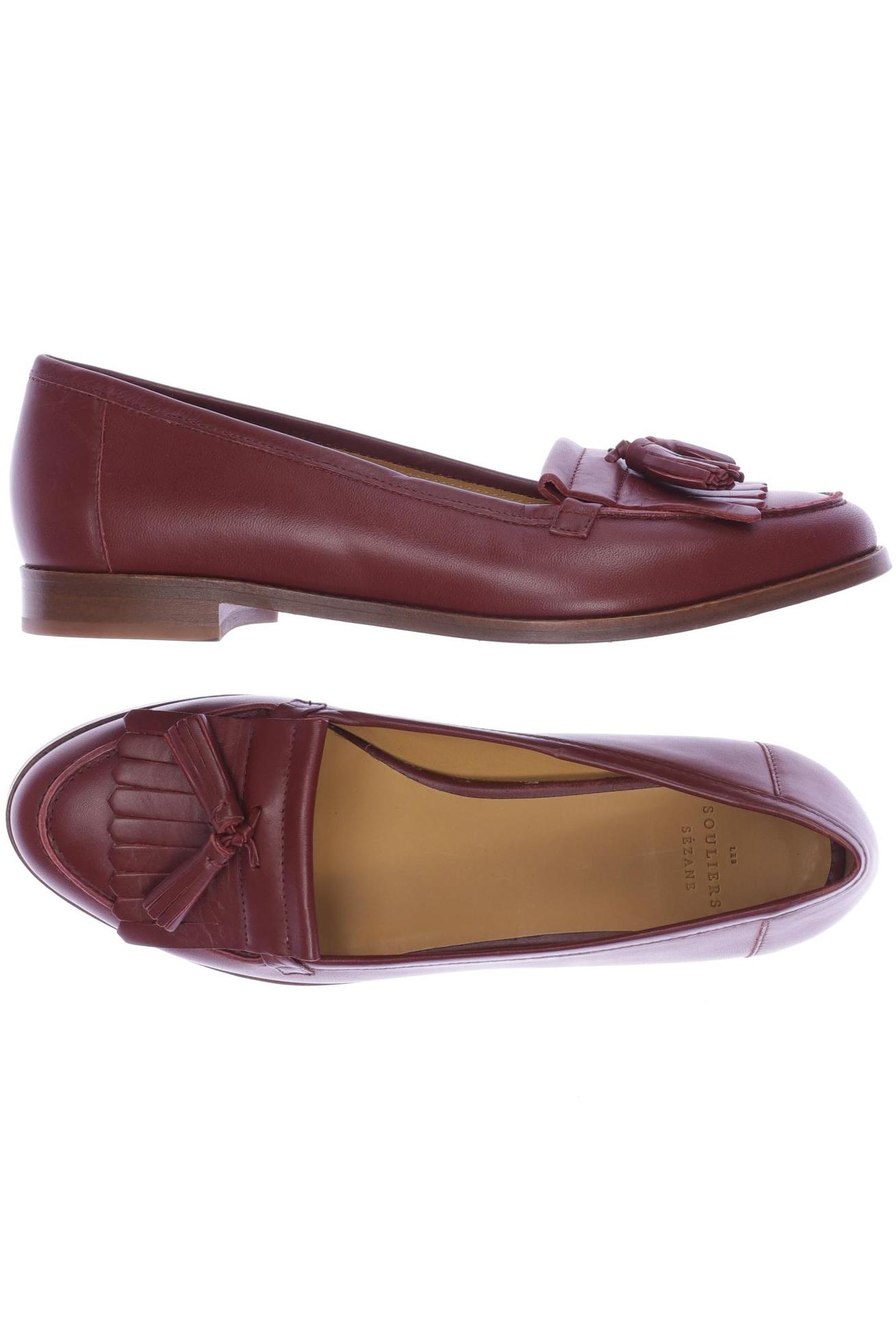 

Sezane Damen Halbschuh, bordeaux, Gr. 40