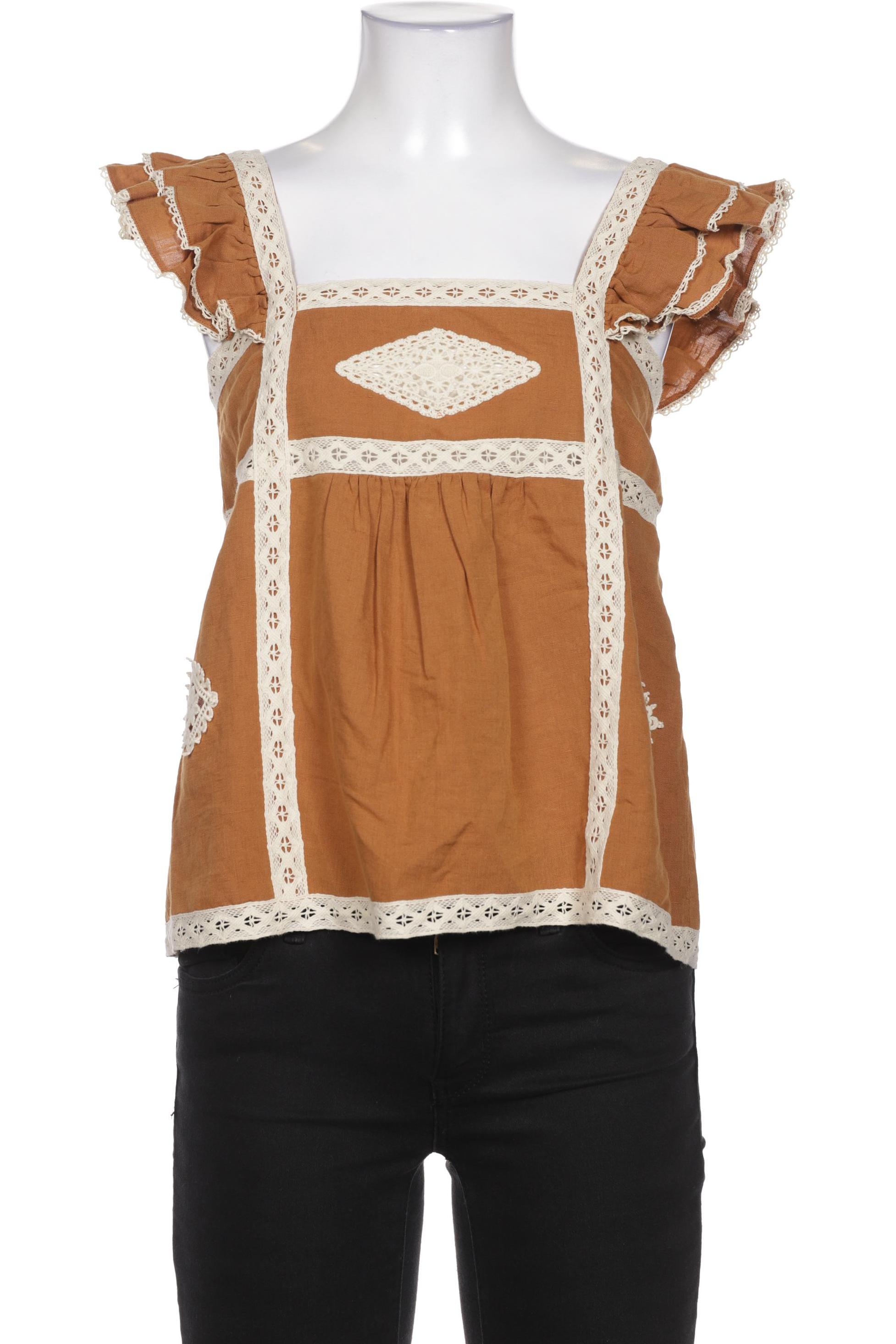 

Sezane Damen Bluse, braun, Gr. 34