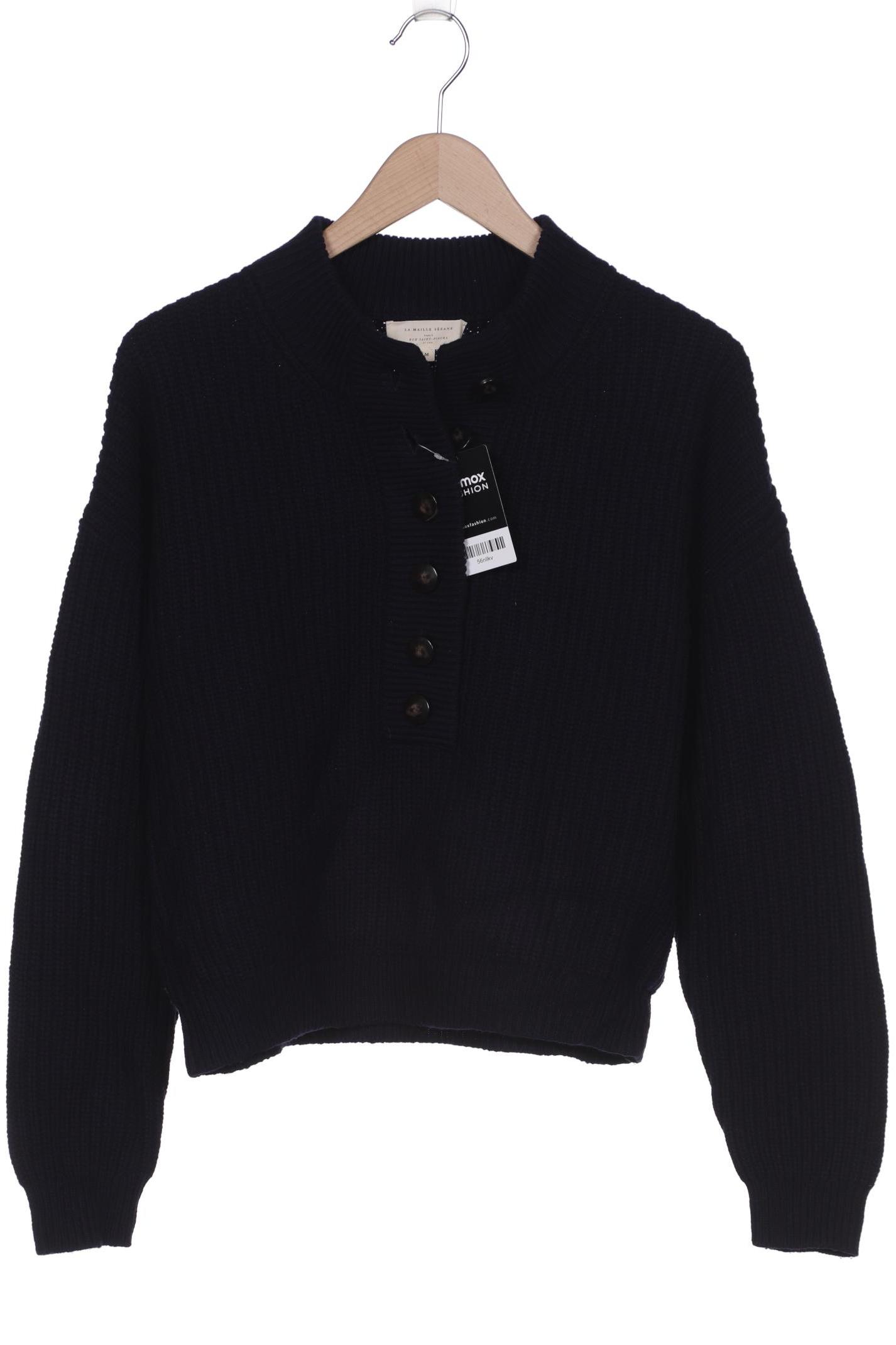 

Sézane Damen Pullover, marineblau