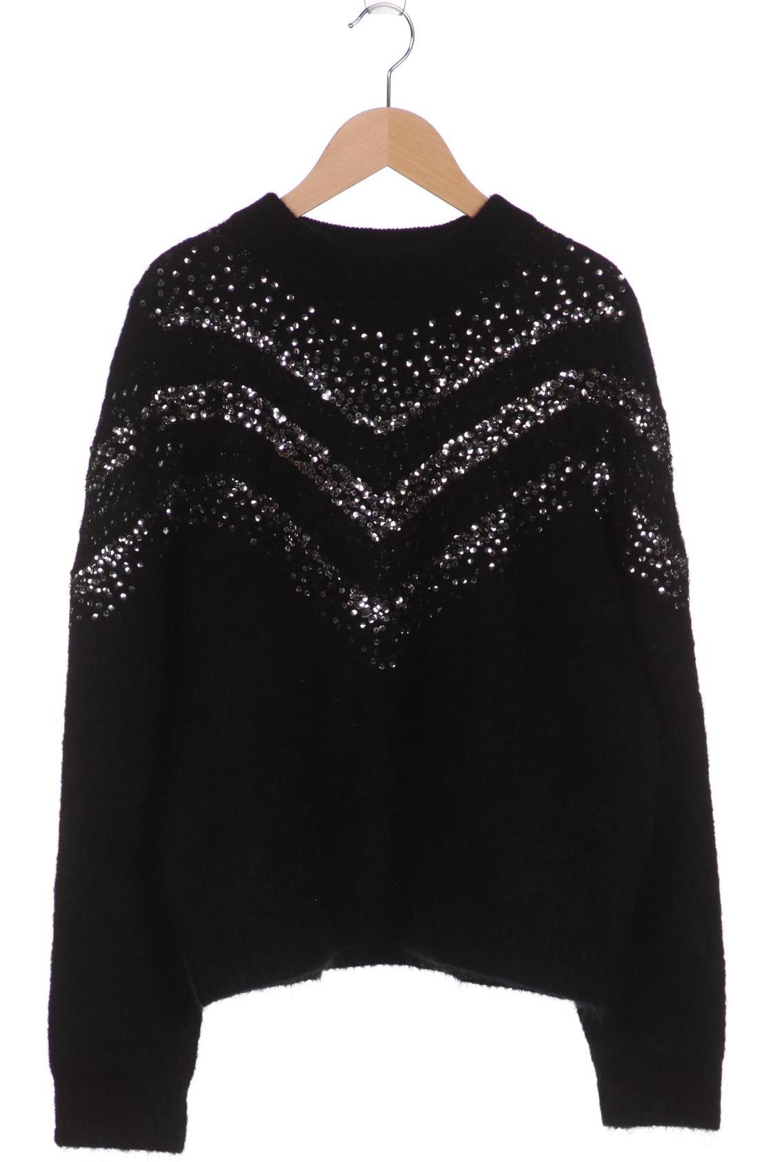 

Sézane Damen Pullover, schwarz