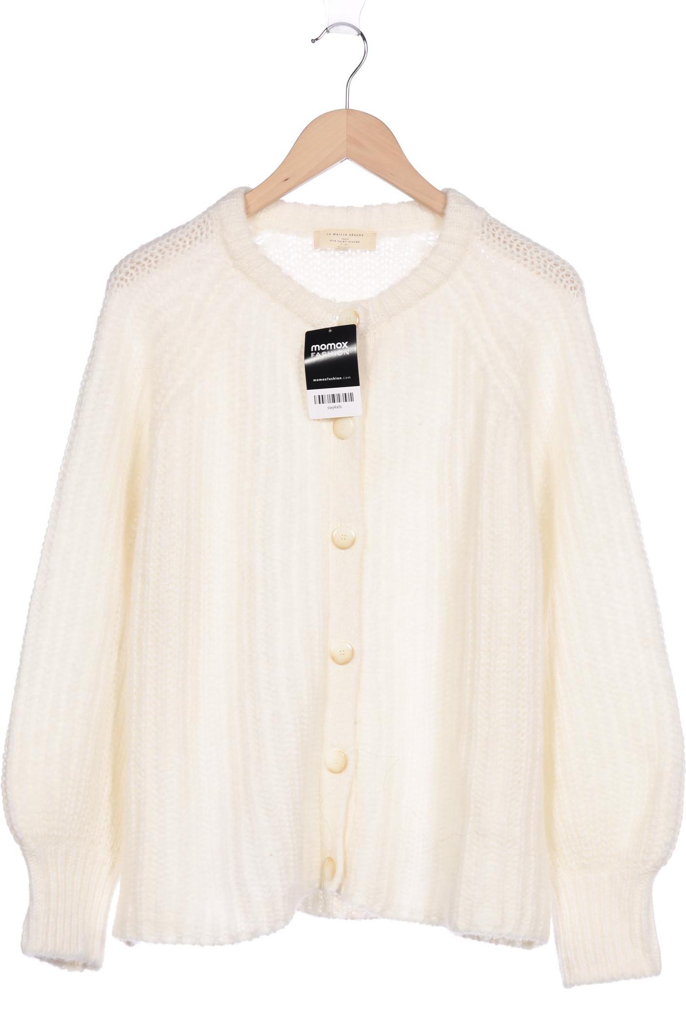 

Sézane Damen Strickjacke, cremeweiß