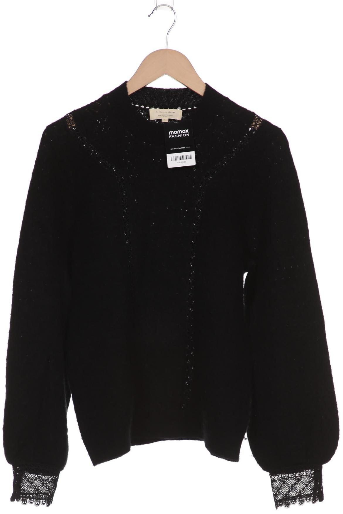 

Sezane Damen Pullover, schwarz