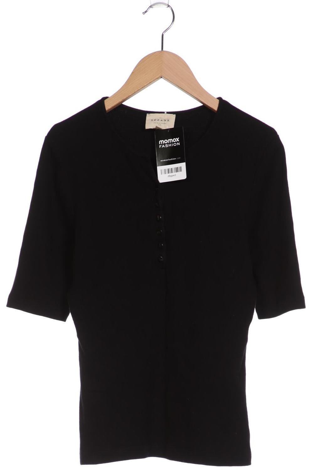 

Sézane Damen T-Shirt, schwarz, Gr. 38