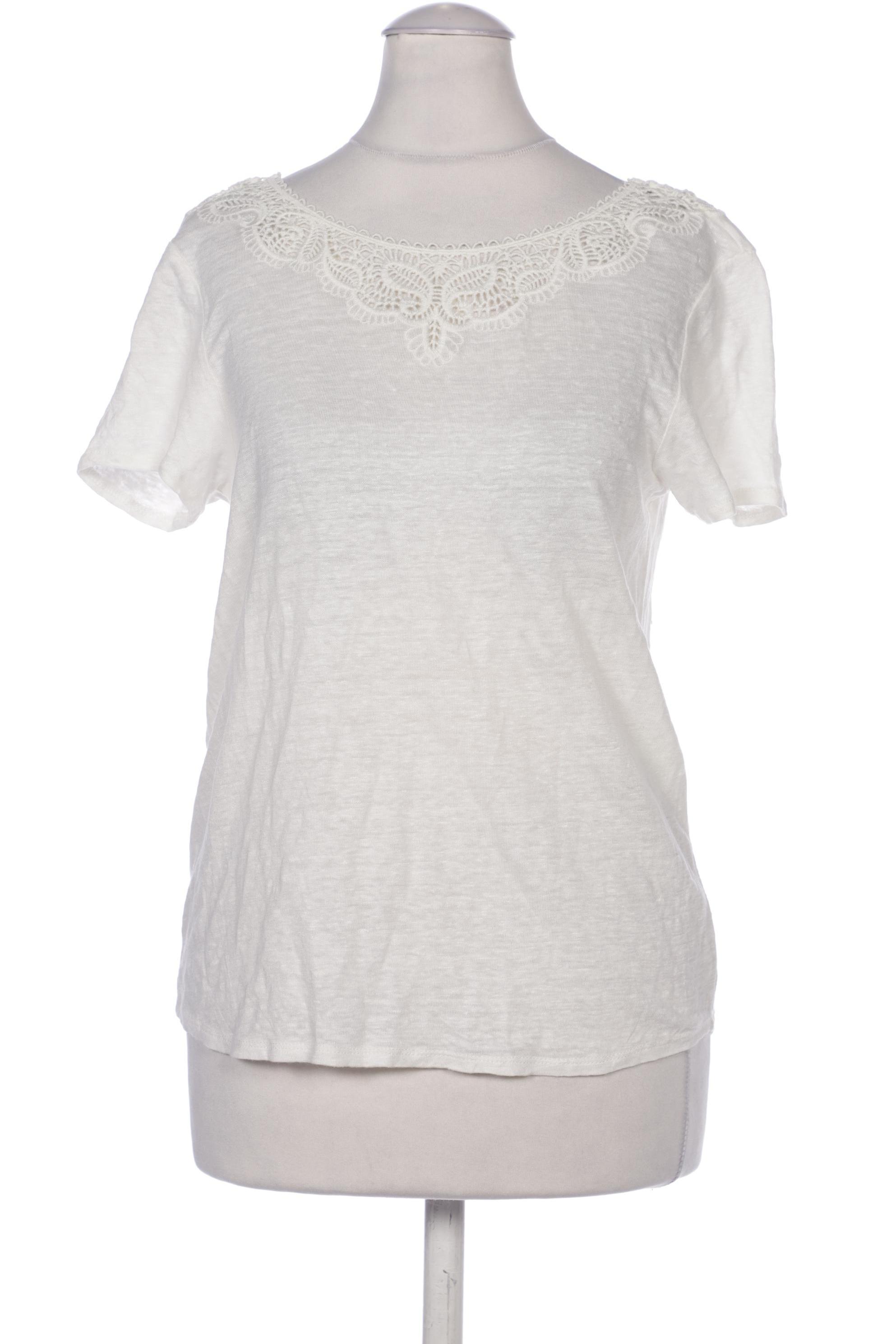 

Sezane Damen T-Shirt, cremeweiß, Gr. 34