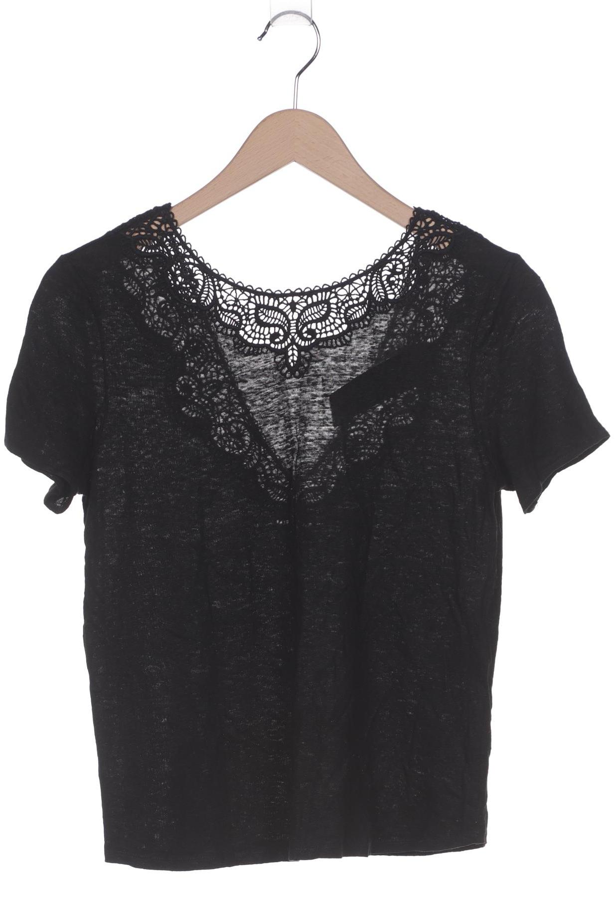 

Sezane Damen T-Shirt, schwarz, Gr. 38