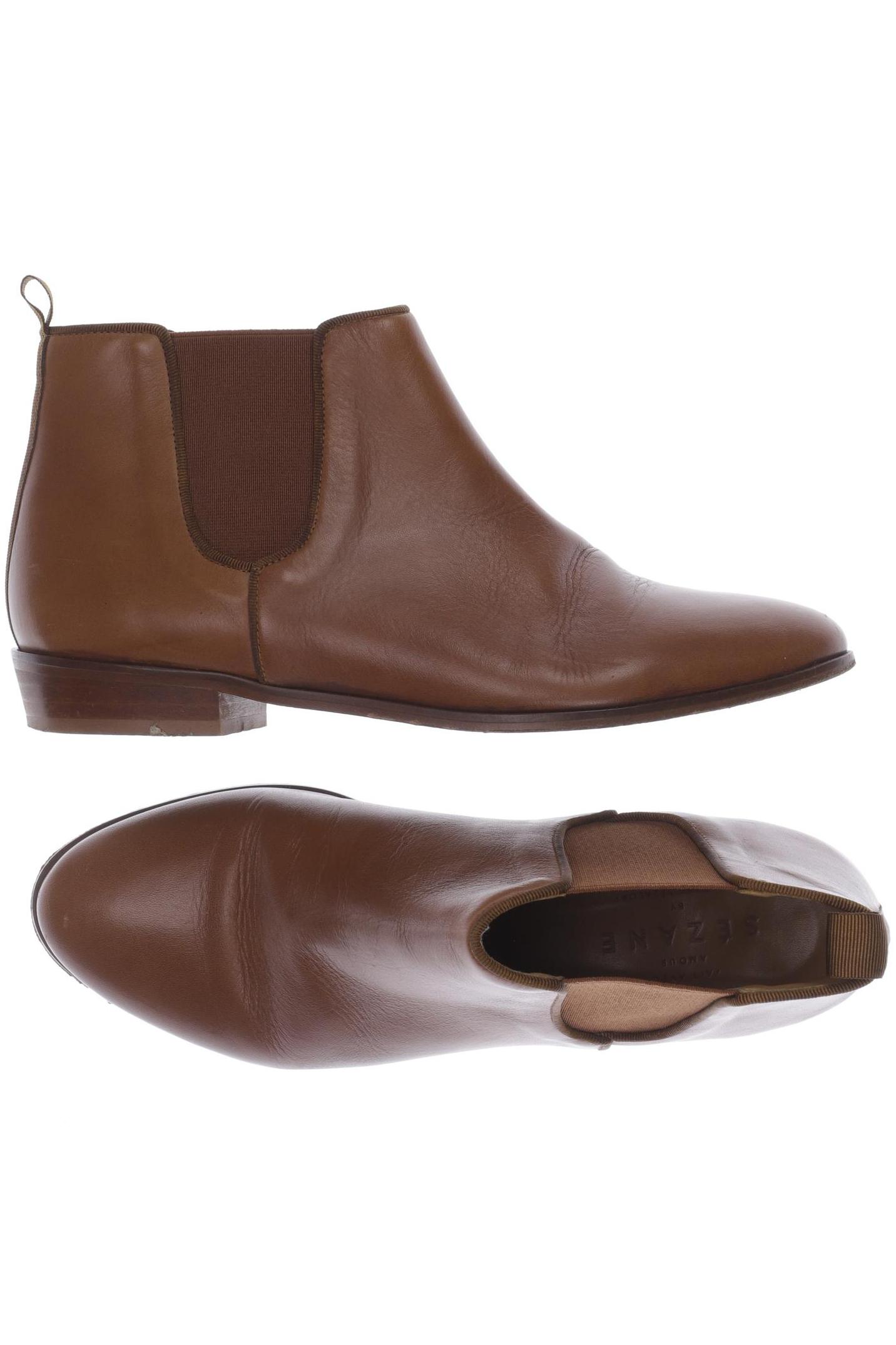 

Sezane Damen Stiefelette, braun, Gr. 40
