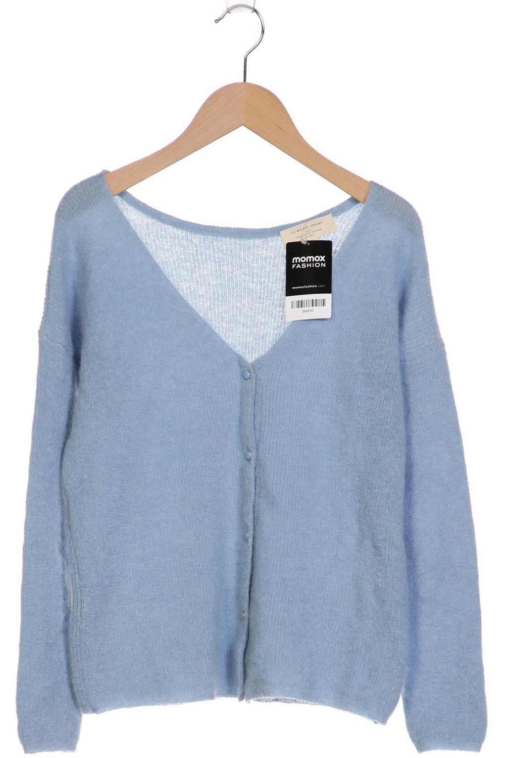 

Sézane Damen Strickjacke, hellblau, Gr. 36