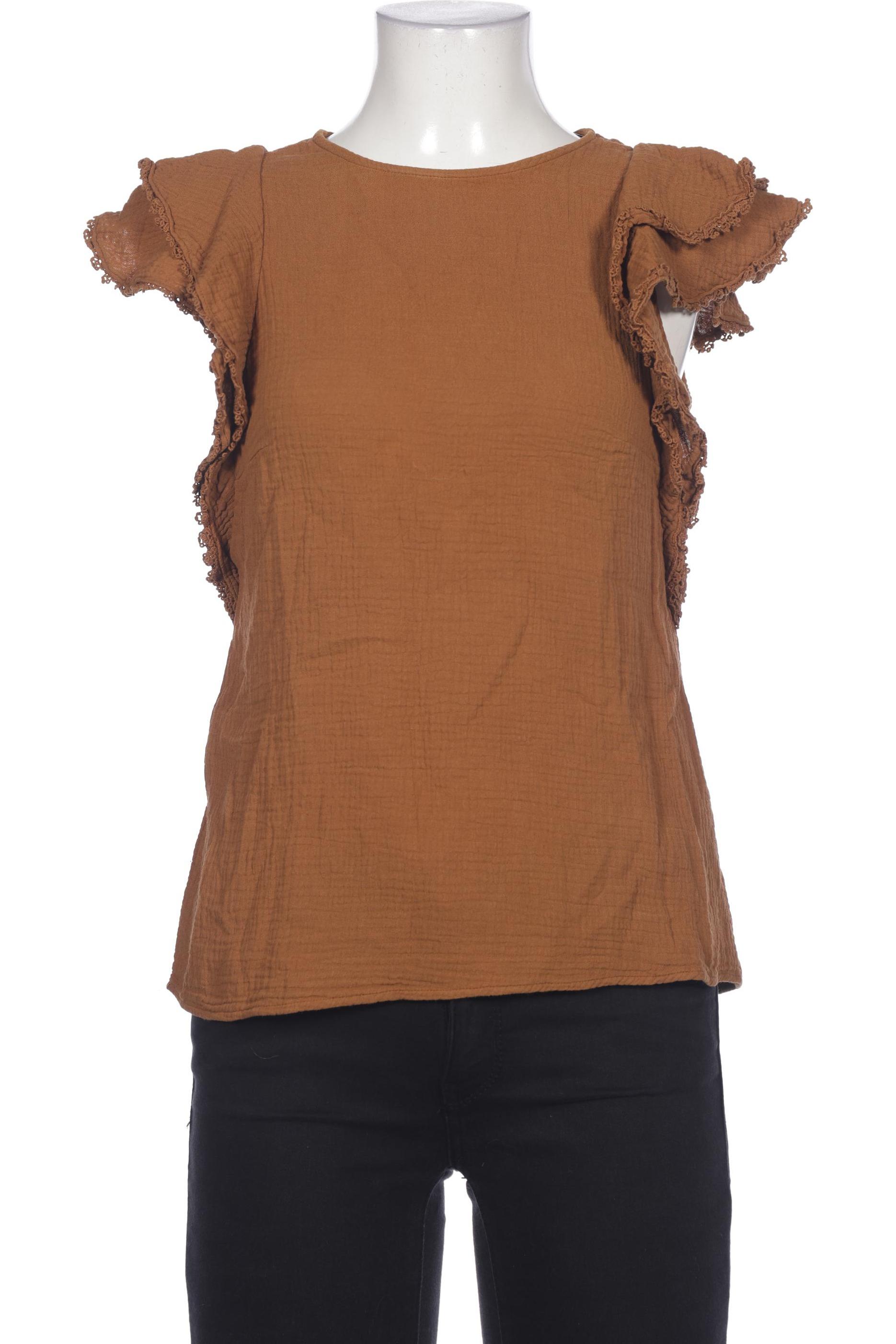 

Sezane Damen Bluse, braun, Gr. 34