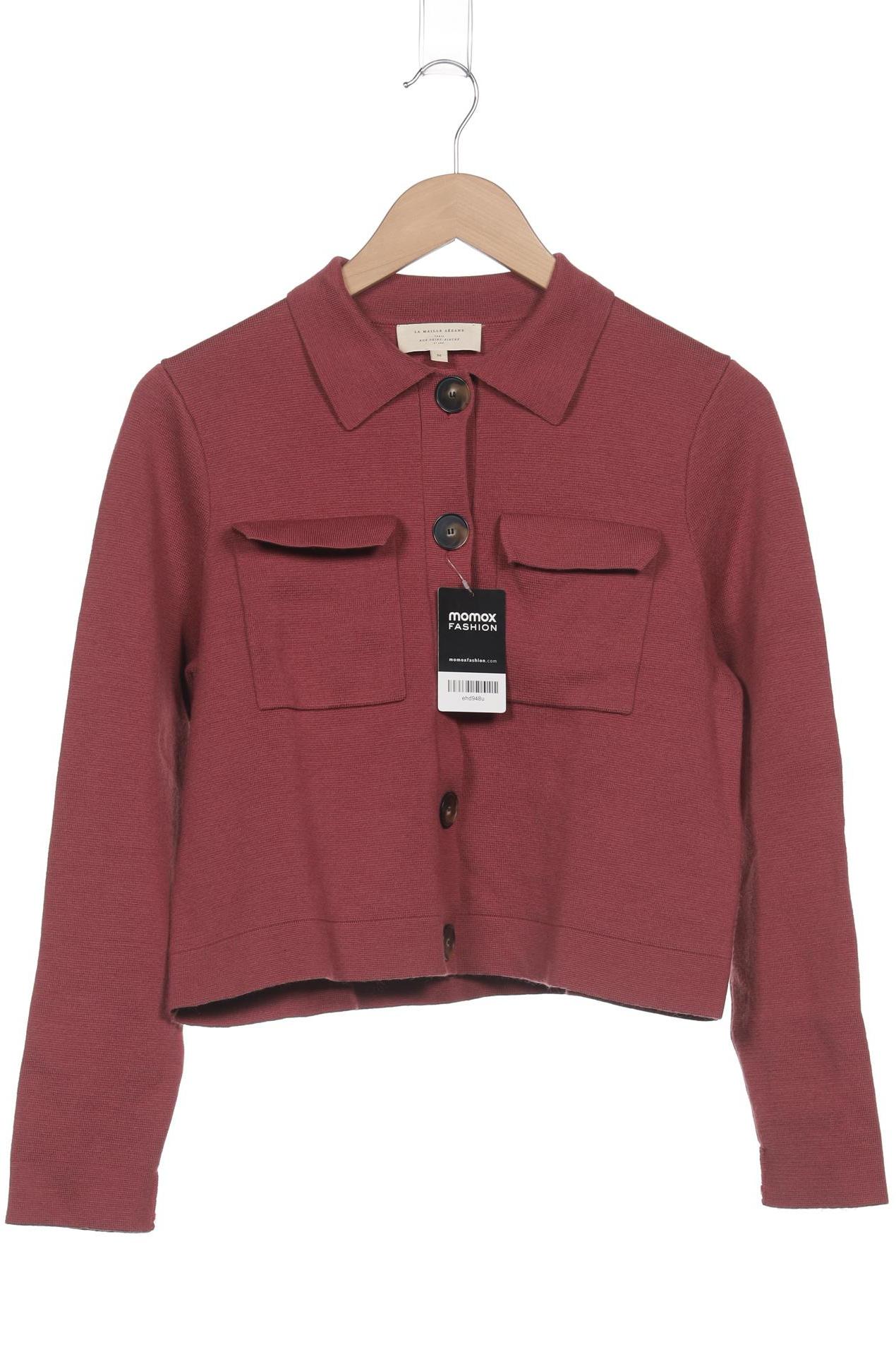

Sezane Damen Strickjacke, pink, Gr. 38