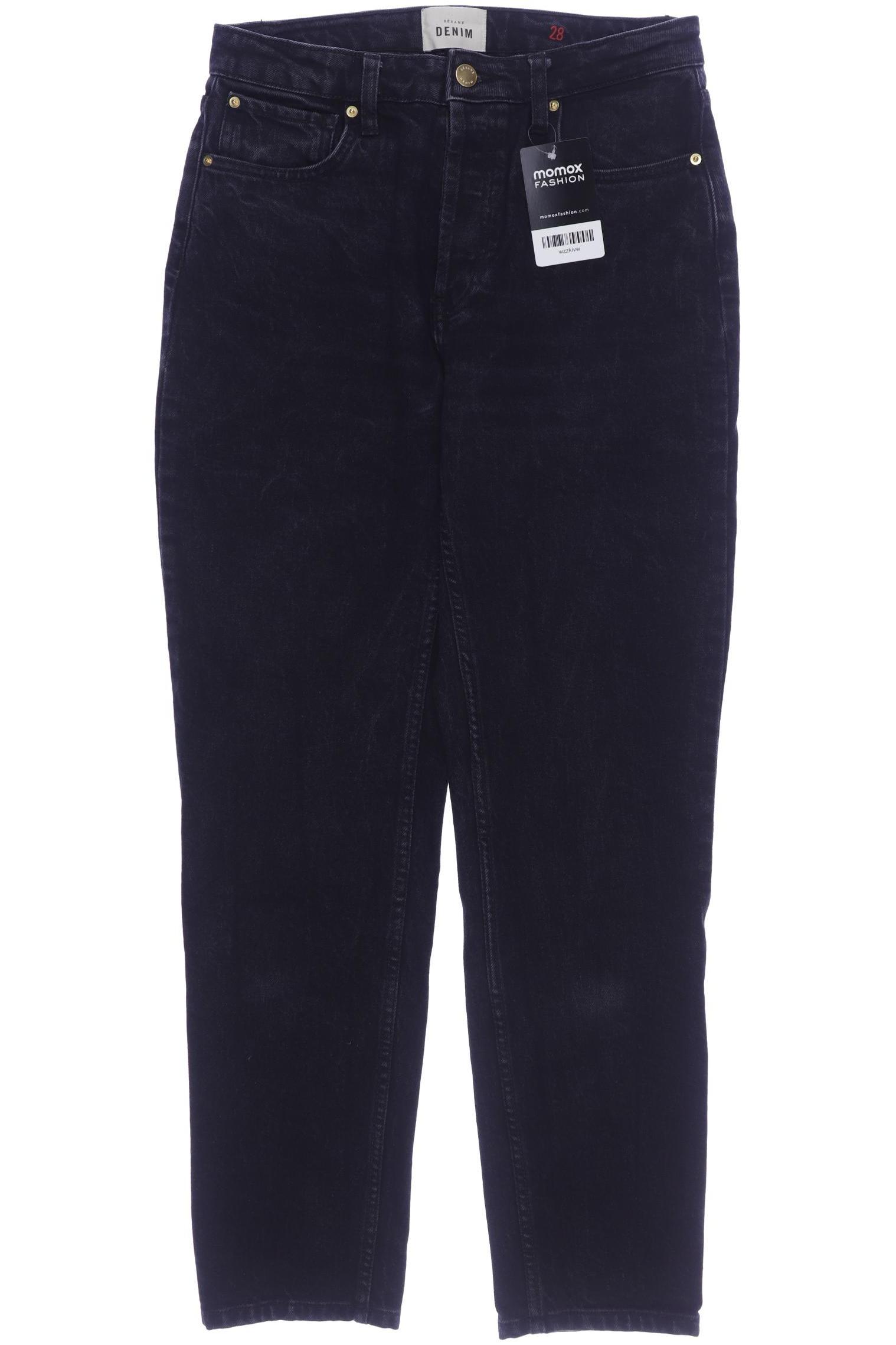 

Sézane Damen Jeans, schwarz, Gr. 28
