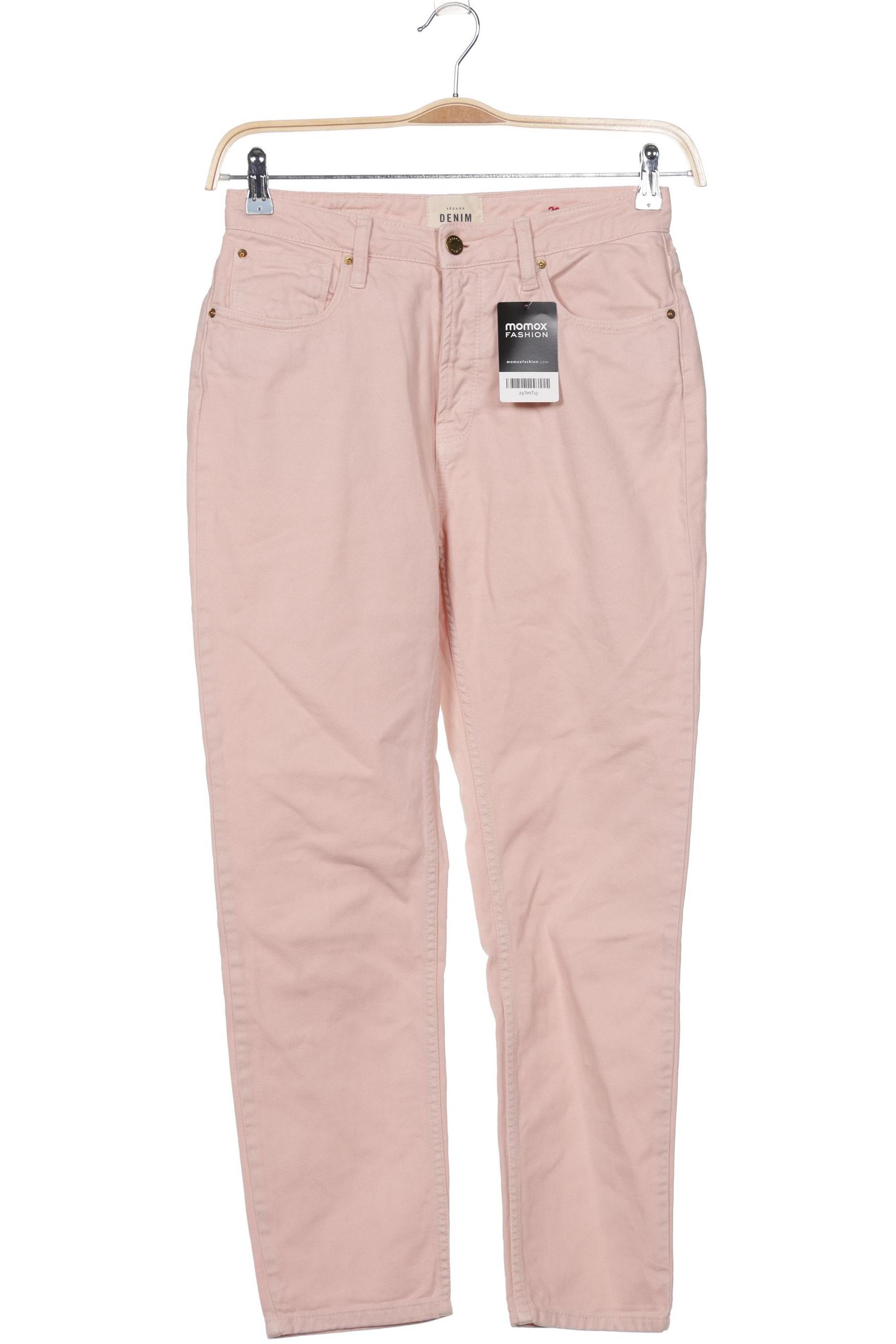 

Sezane Damen Jeans, pink, Gr. 29