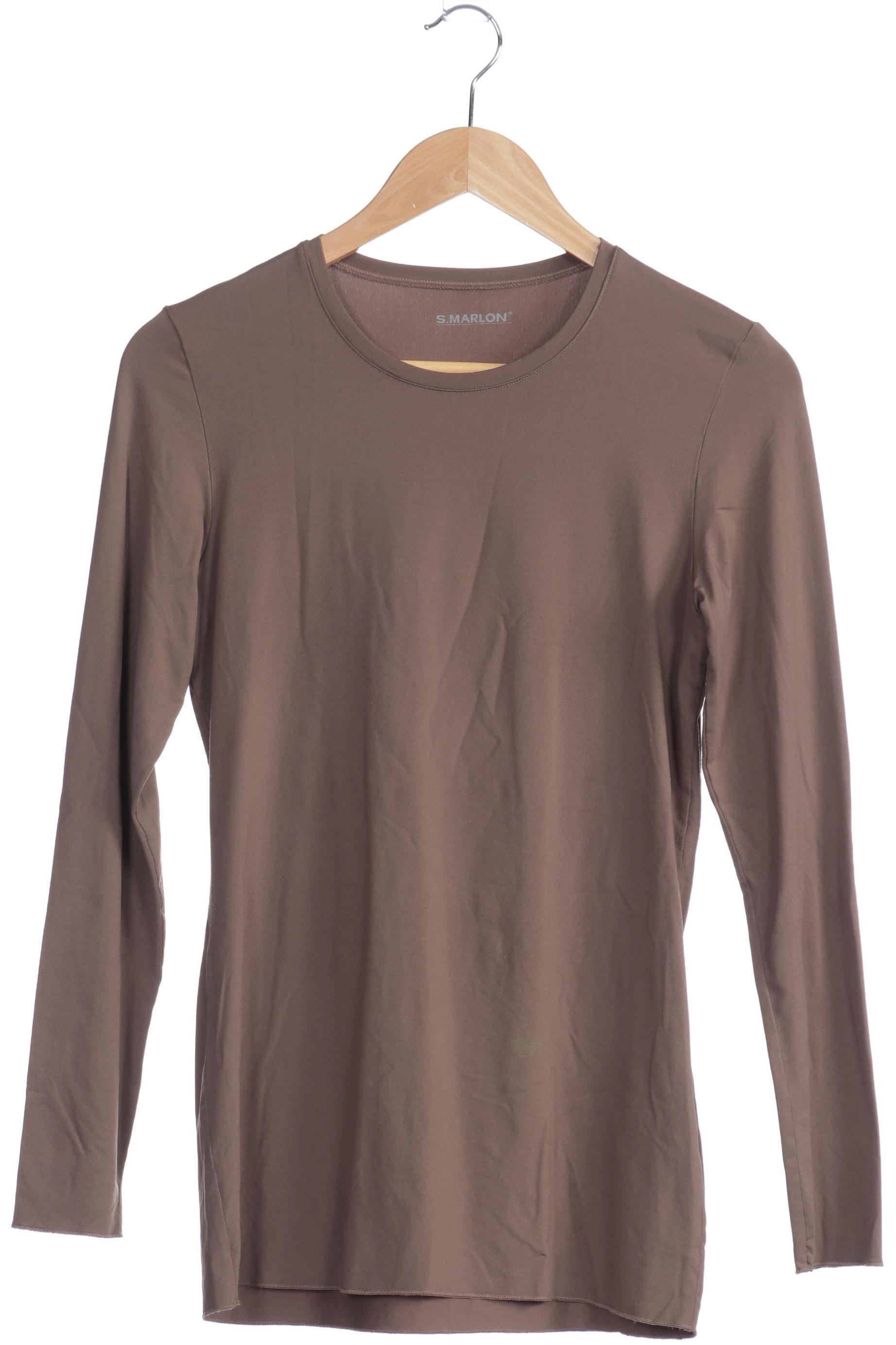 

S.marlon Damen Langarmshirt, beige, Gr.