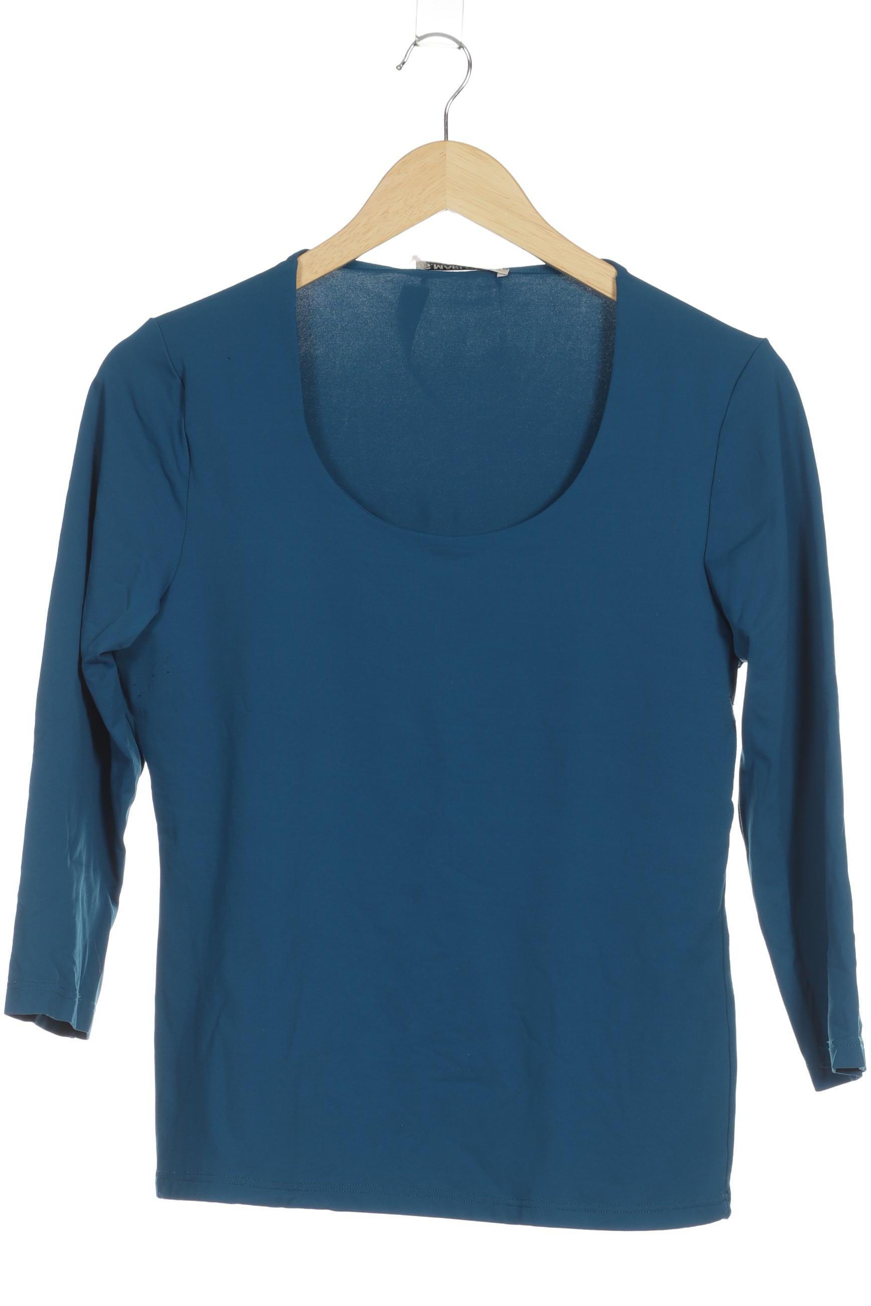 

S.marlon Damen Langarmshirt, blau, Gr.