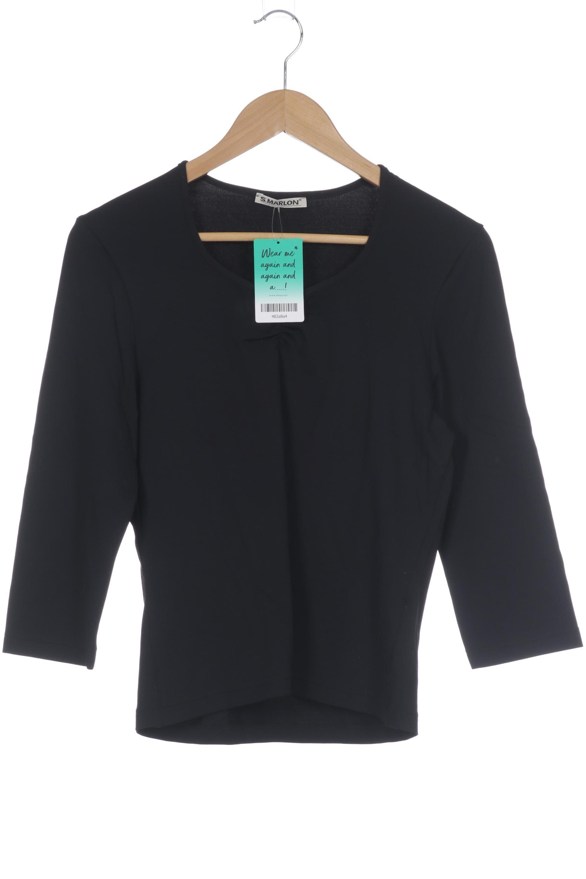 

S.marlon Damen Langarmshirt, schwarz, Gr.