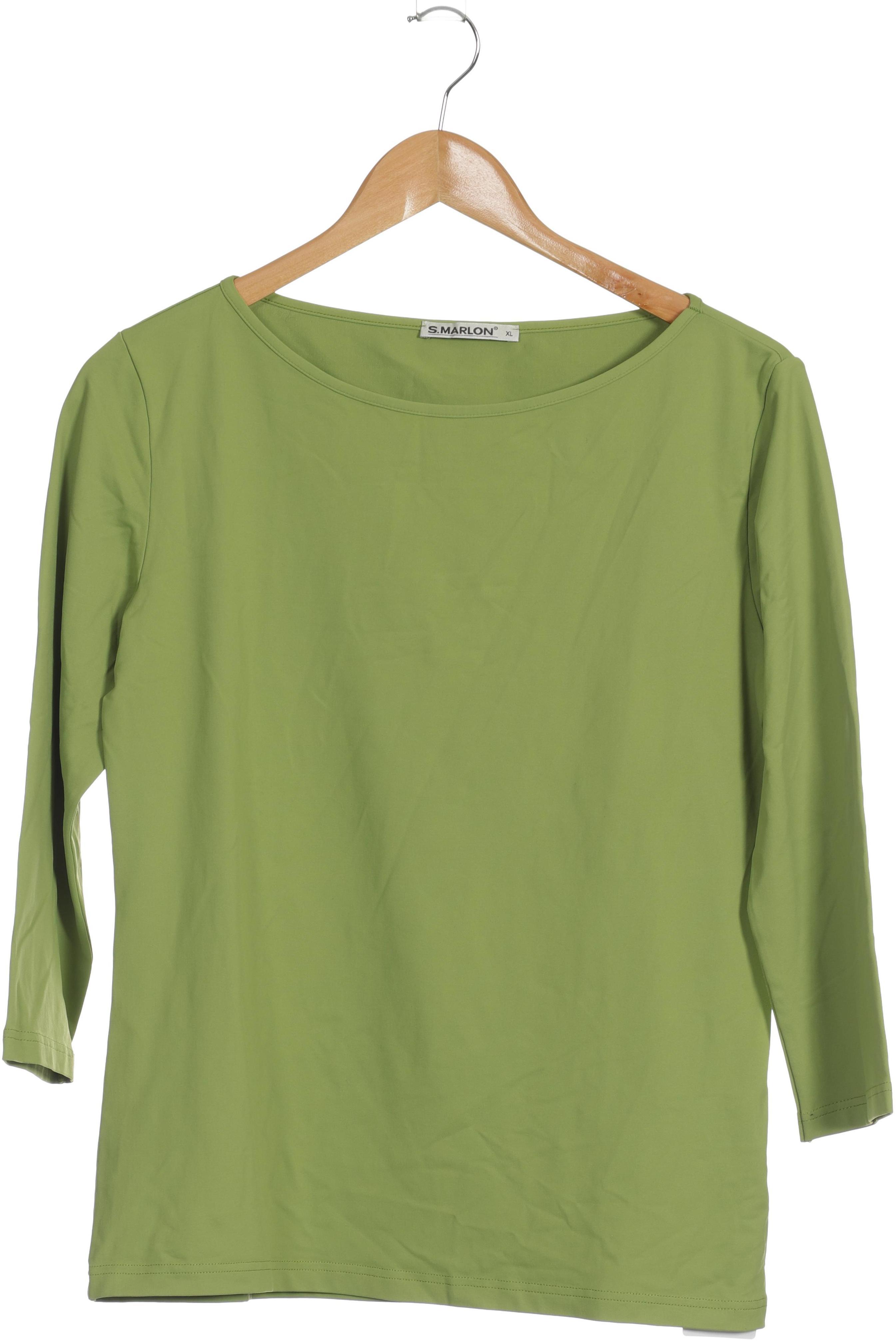 

S.marlon Damen Langarmshirt, grün, Gr.