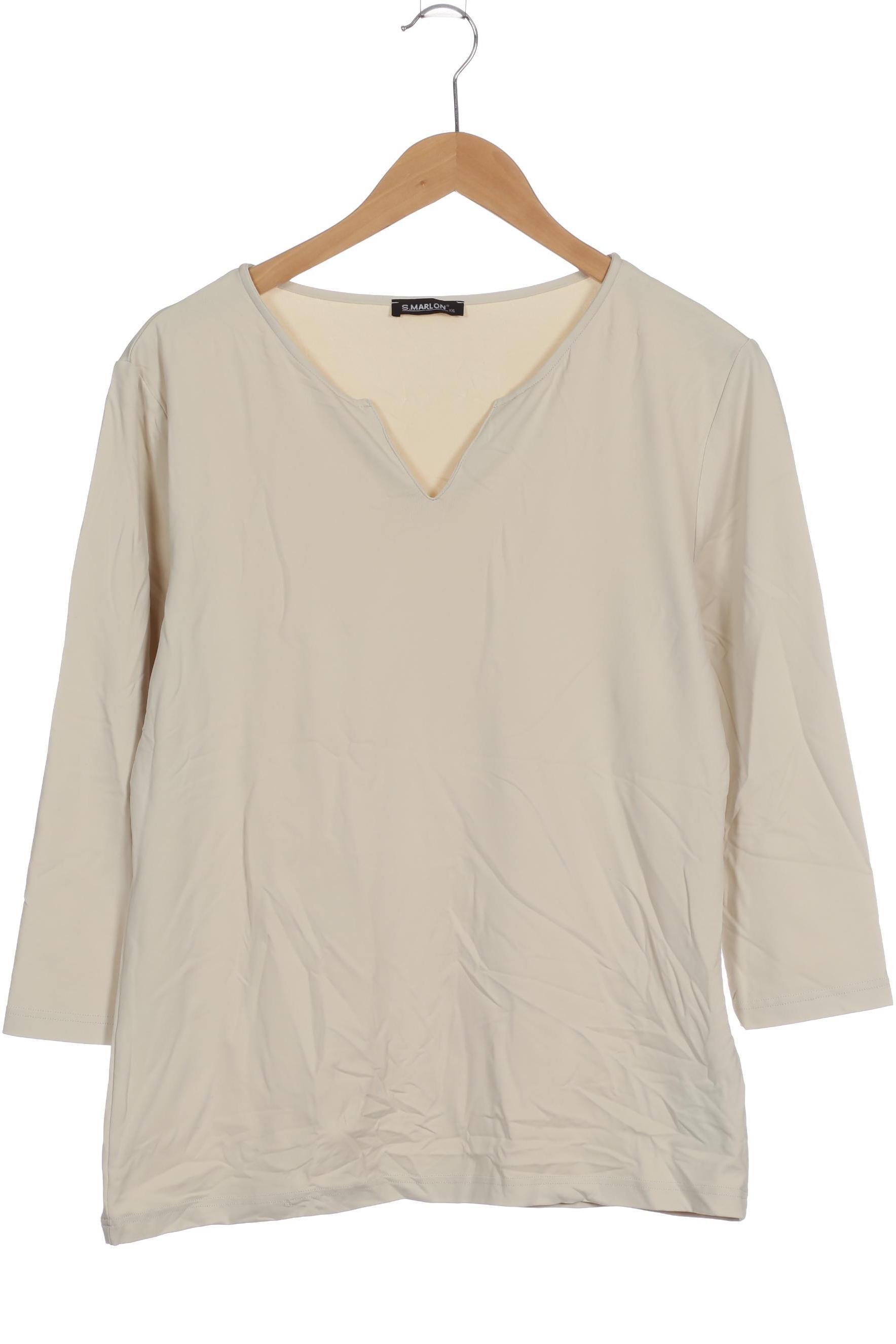 

S.marlon Damen Langarmshirt, beige, Gr.