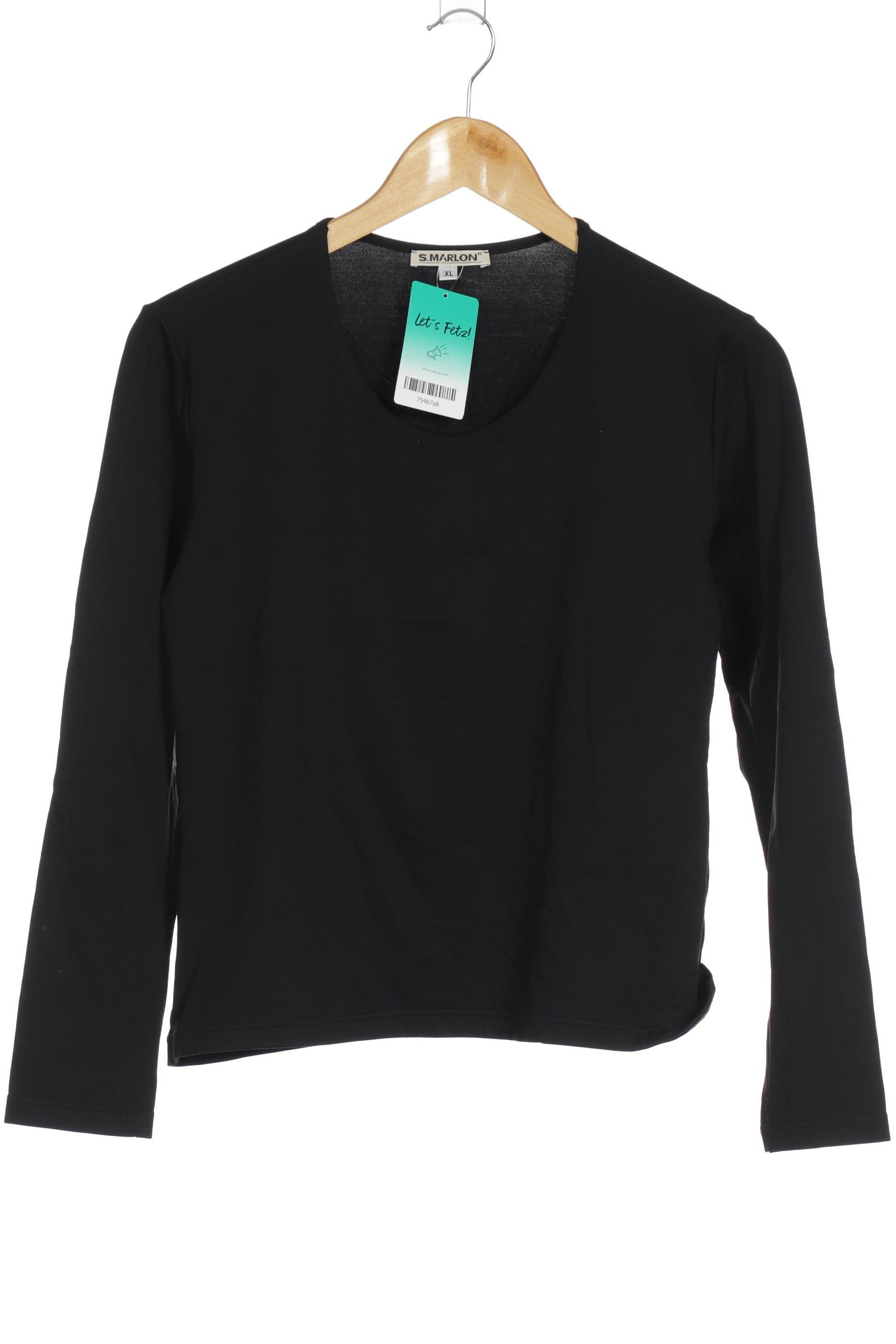 

S.marlon Damen Langarmshirt, schwarz, Gr.