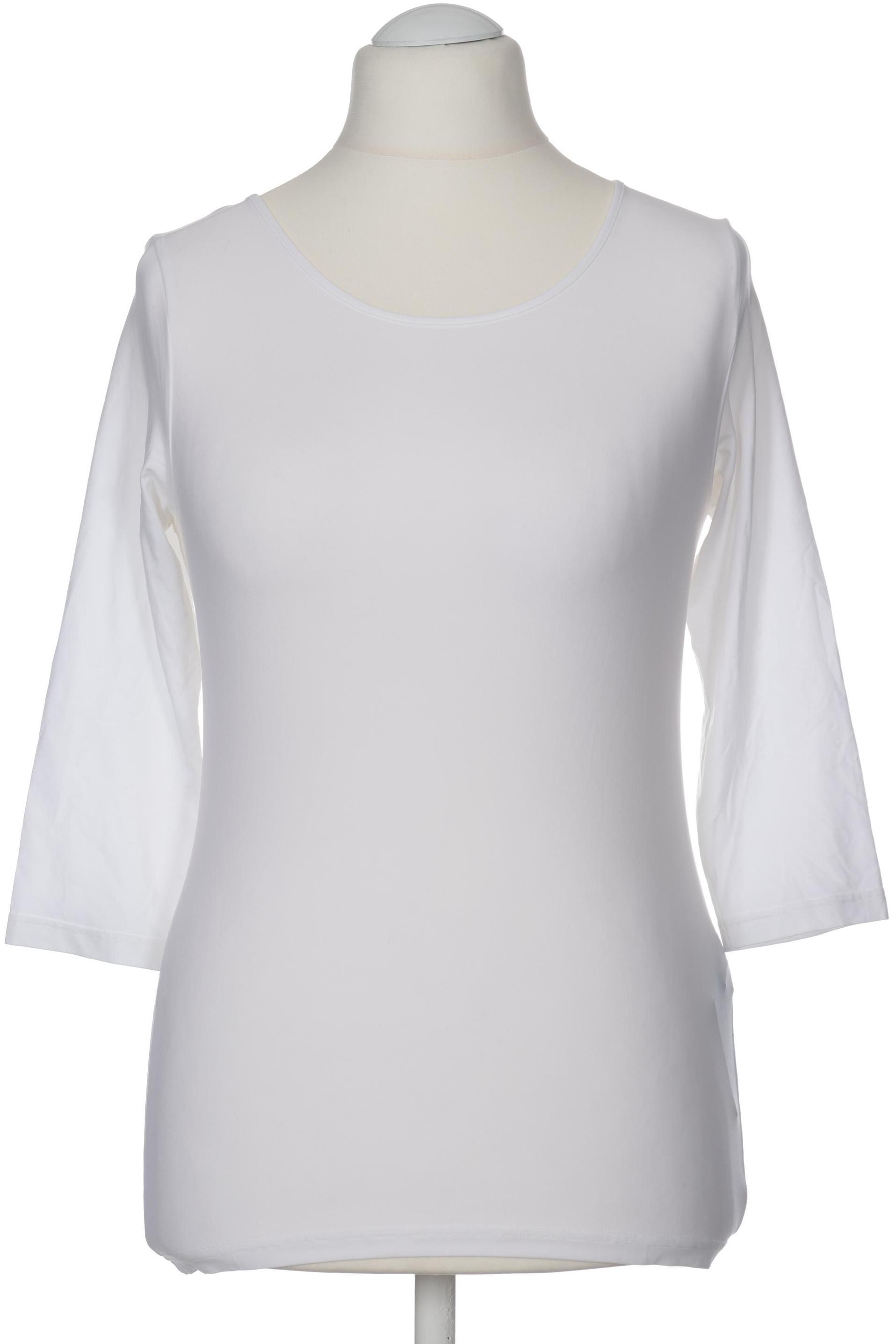 

S.marlon Damen Langarmshirt, weiß, Gr.