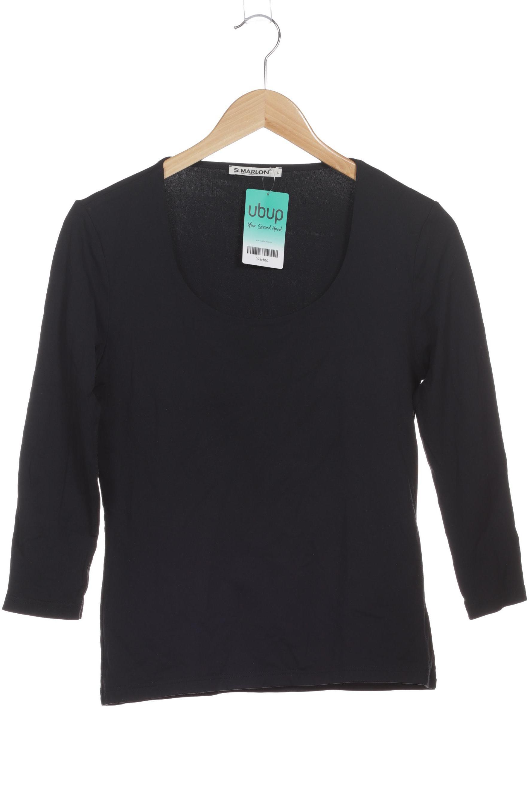 

S.marlon Damen Langarmshirt, schwarz, Gr.
