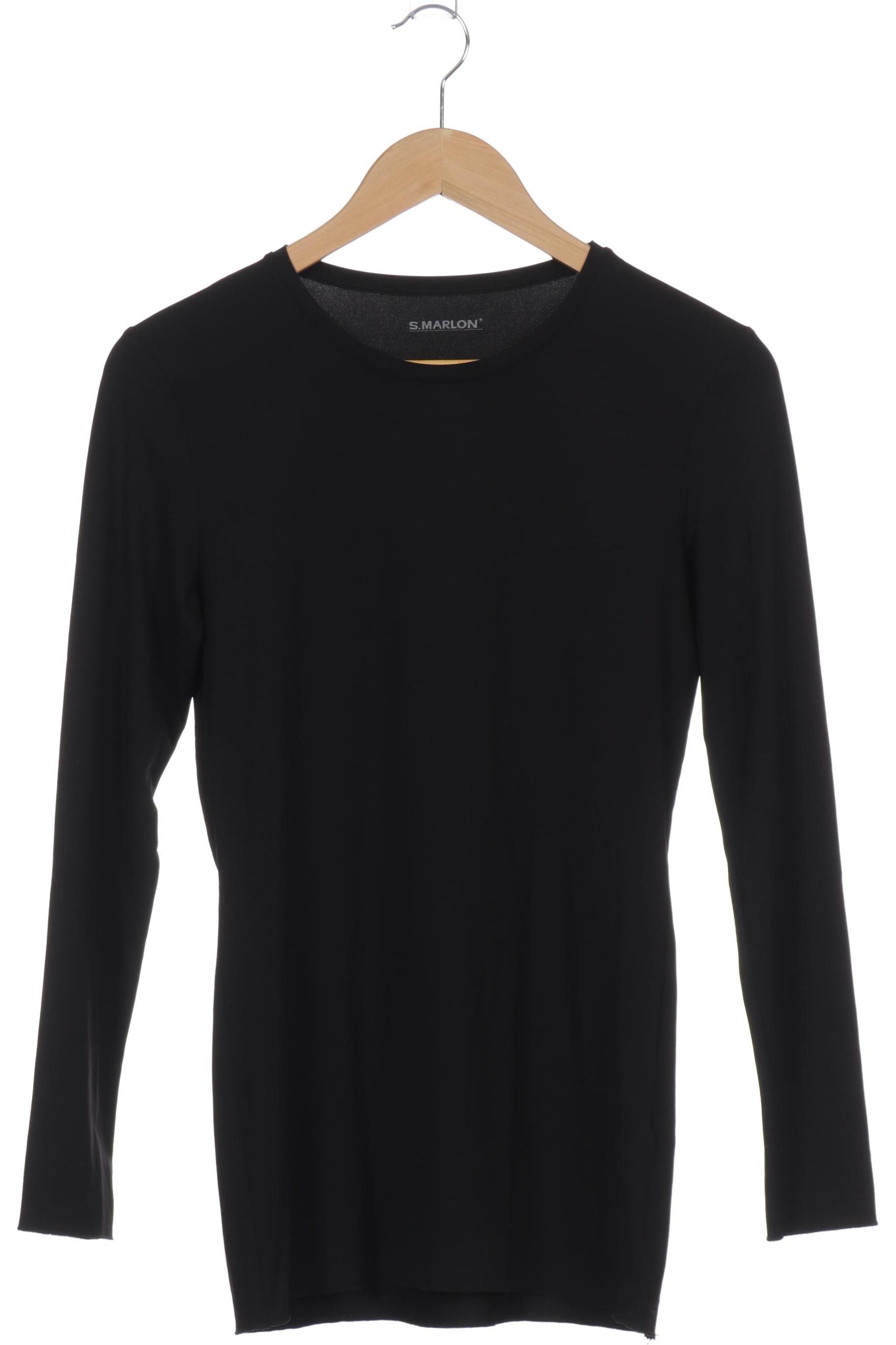 

S.marlon Damen Langarmshirt, schwarz, Gr.