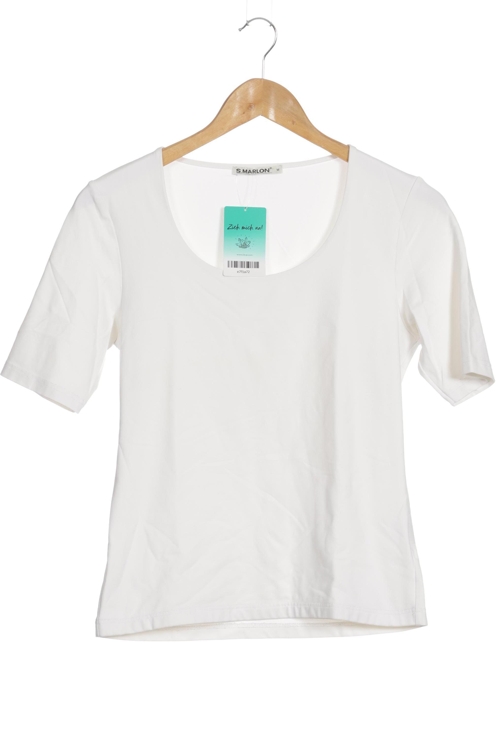

S.marlon Damen Langarmshirt, weiß, Gr.