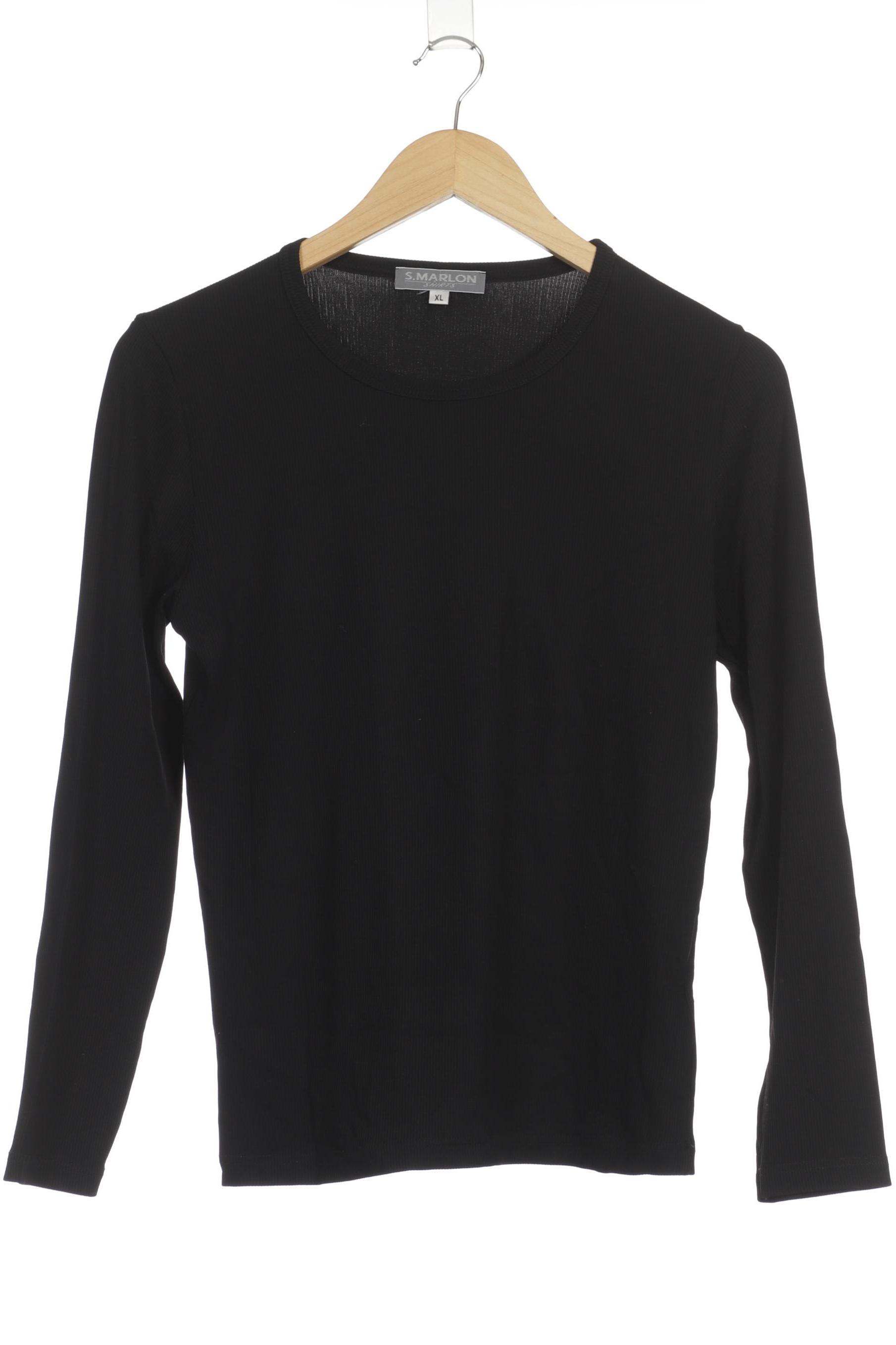 

S.marlon Damen Langarmshirt, schwarz, Gr.