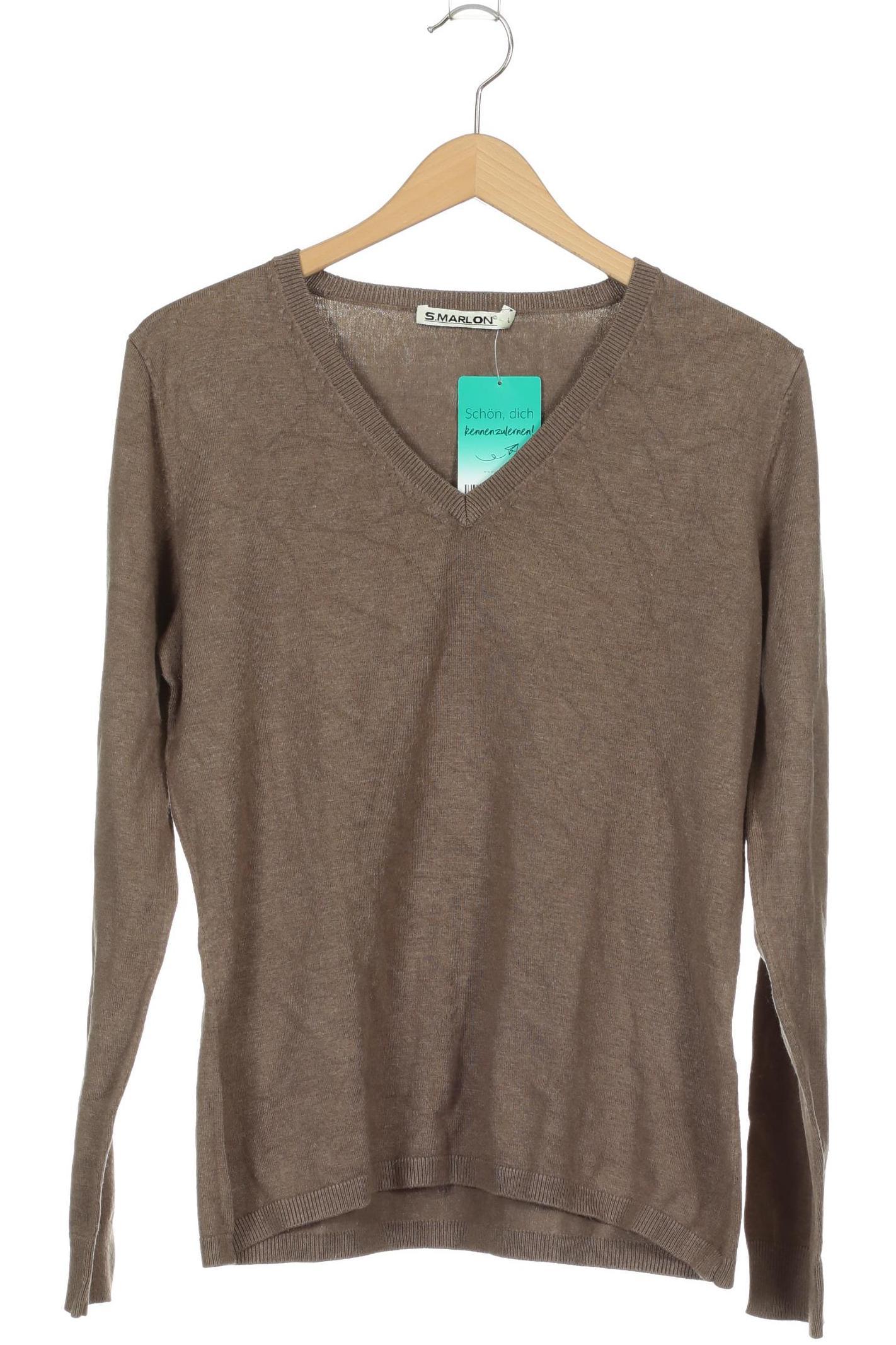 

S.marlon Damen Pullover, braun, Gr.