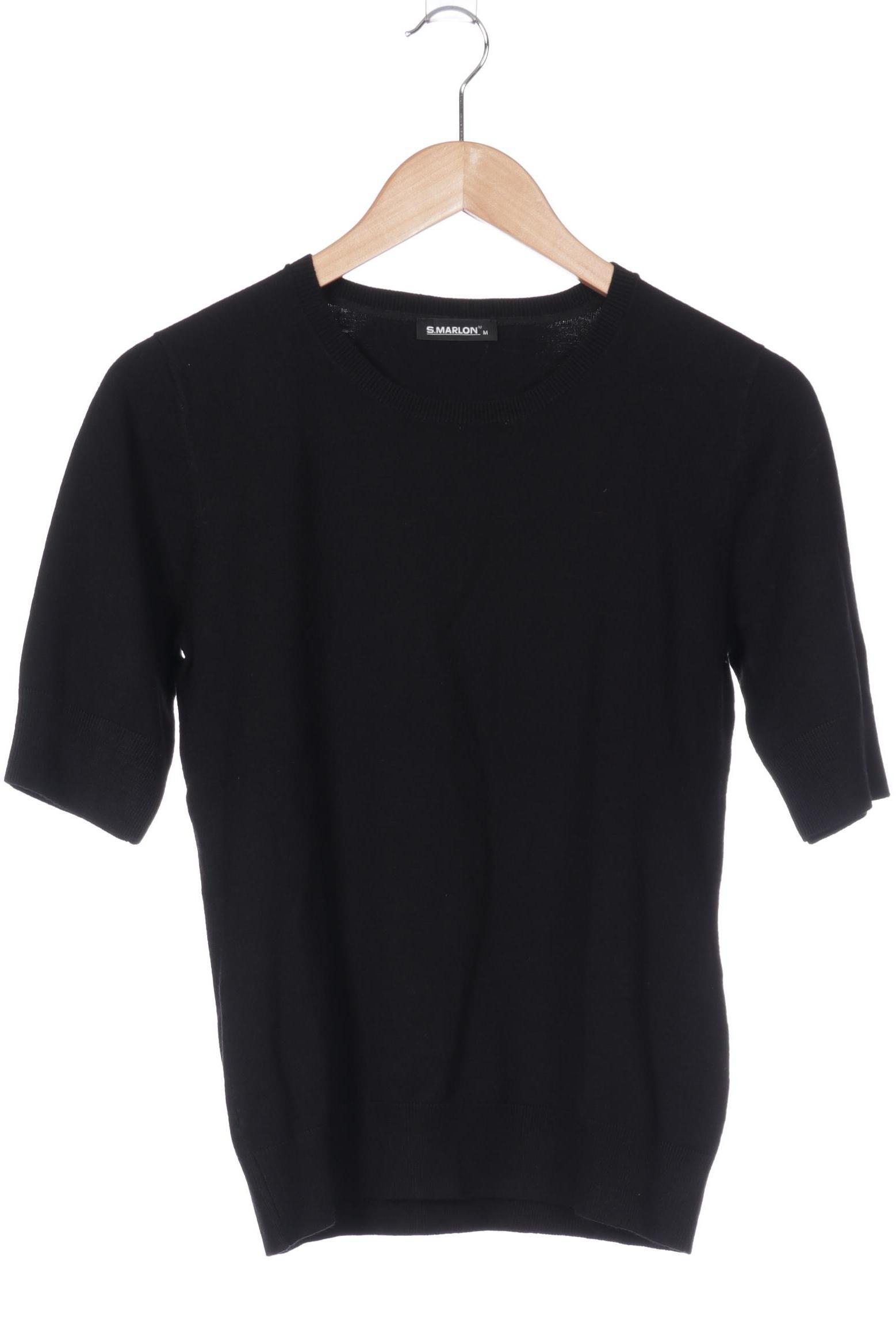 

S.marlon Damen Pullover, schwarz, Gr.
