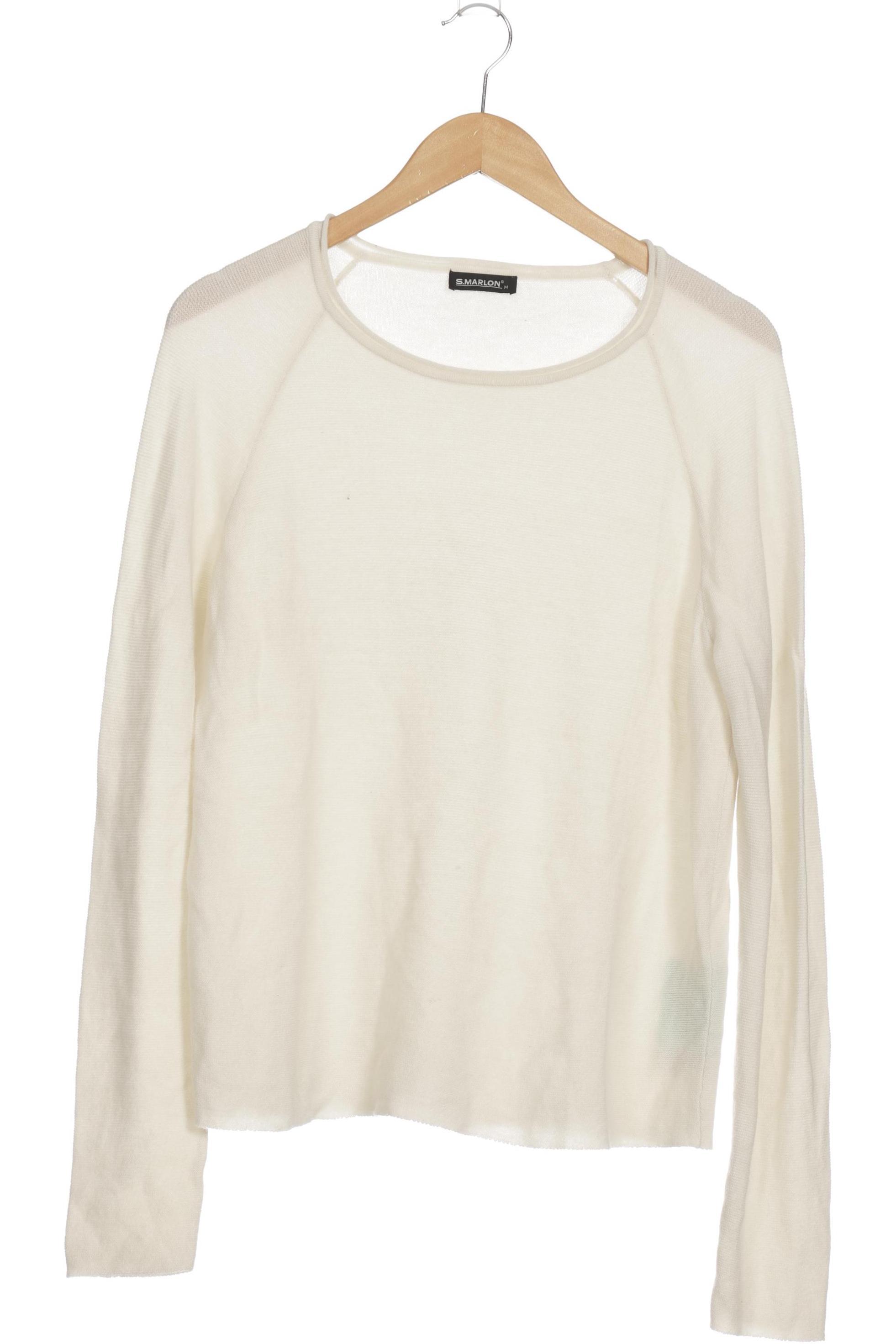 

S.marlon Damen Pullover, weiß, Gr.