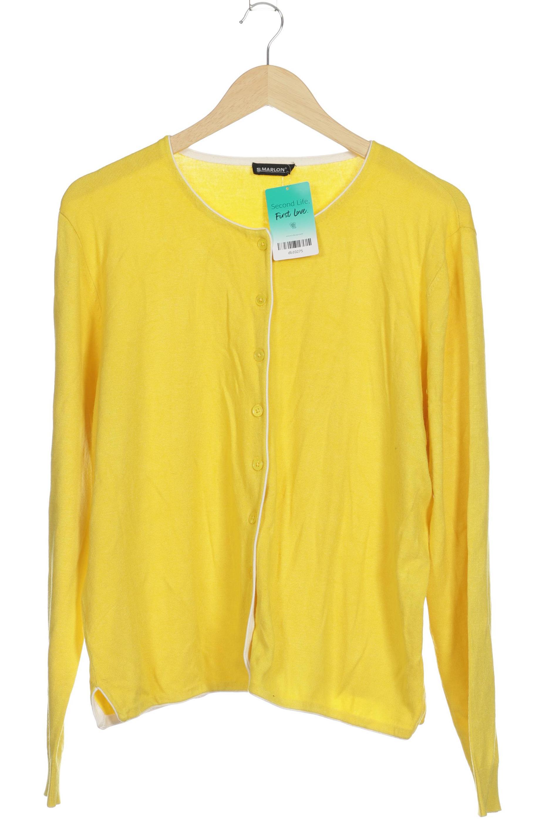 

S.marlon Damen Strickjacke, gelb, Gr.