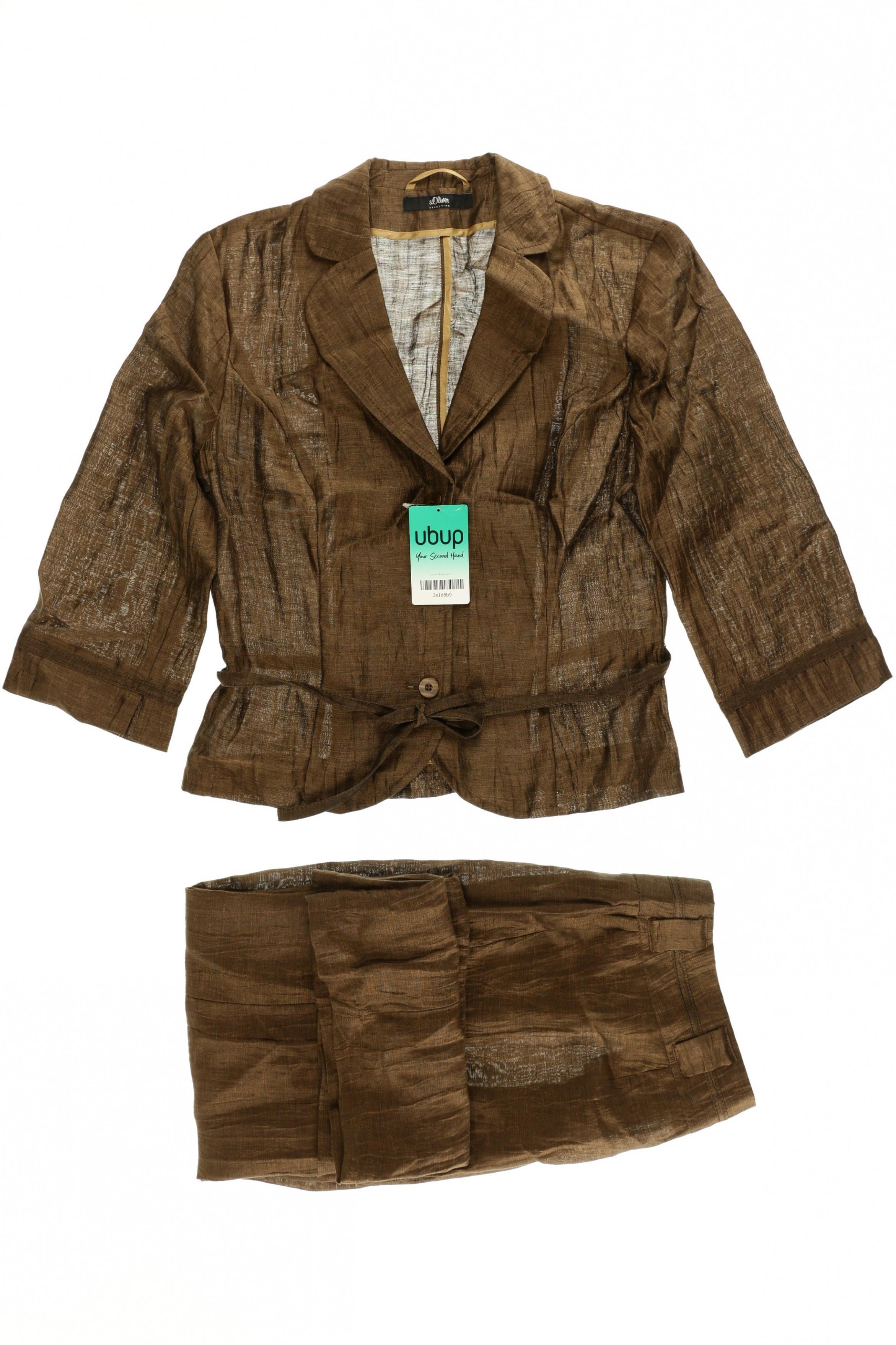 

s.Oliver Damen Anzug, braun, Gr. 38