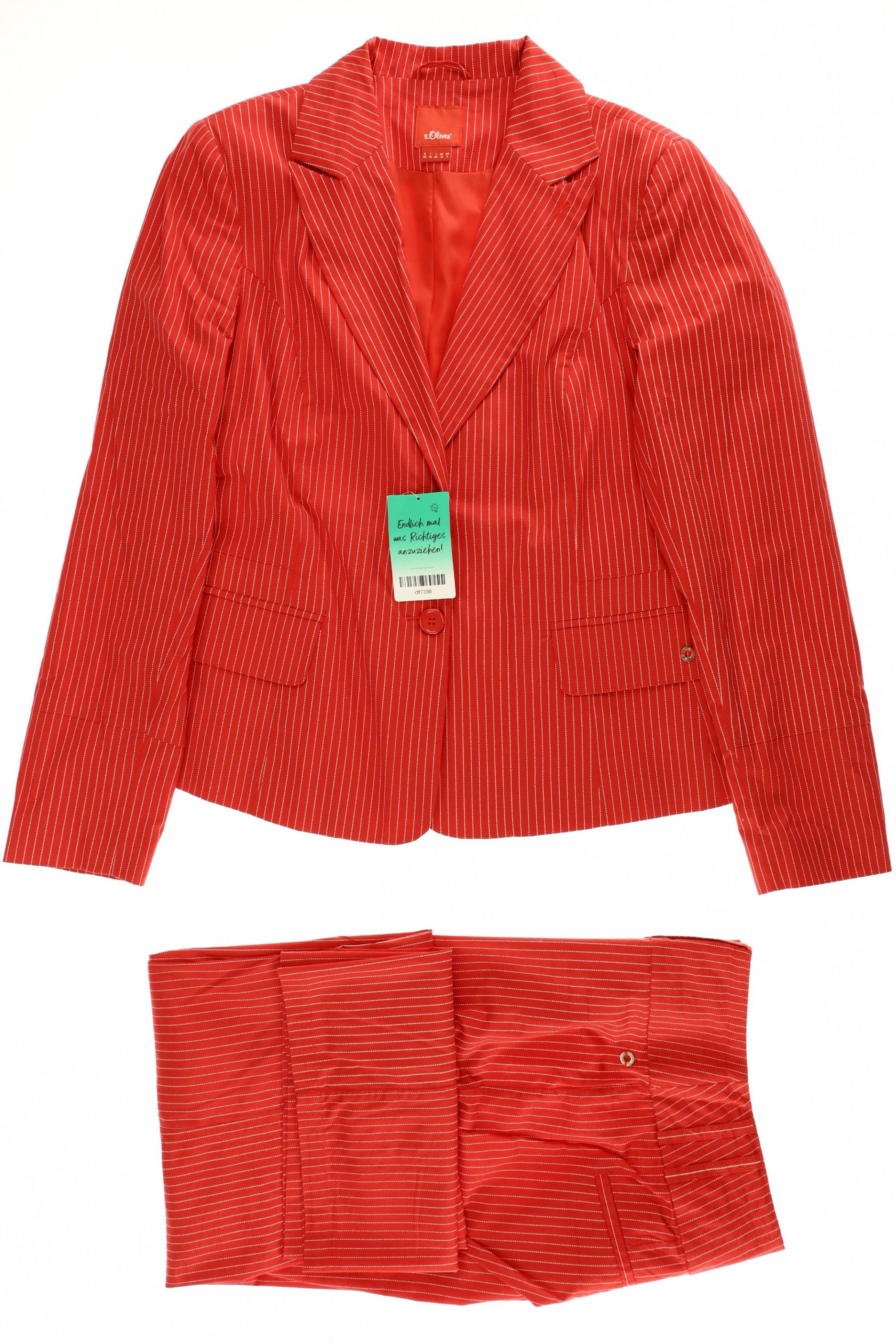

s.Oliver Damen Anzug, rot, Gr. 38