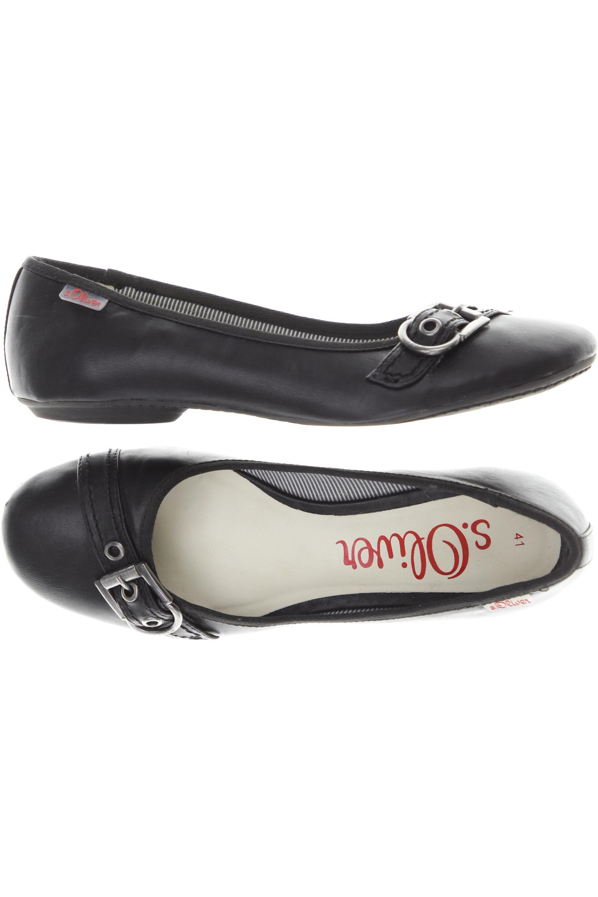 

s.Oliver Damen Ballerinas, schwarz, Gr. 41