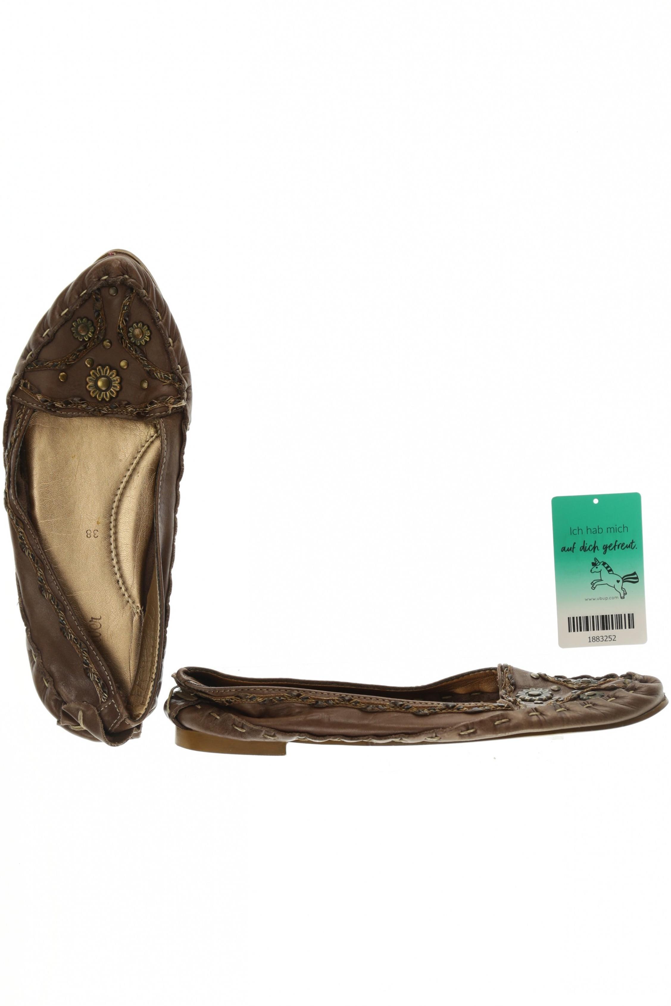 

s.Oliver Damen Ballerinas, braun, Gr. 38