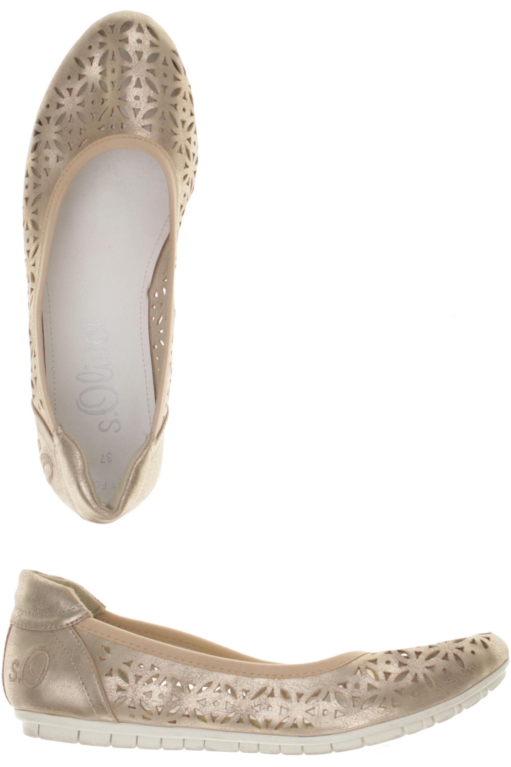 

s.Oliver Damen Ballerinas, beige, Gr. 37